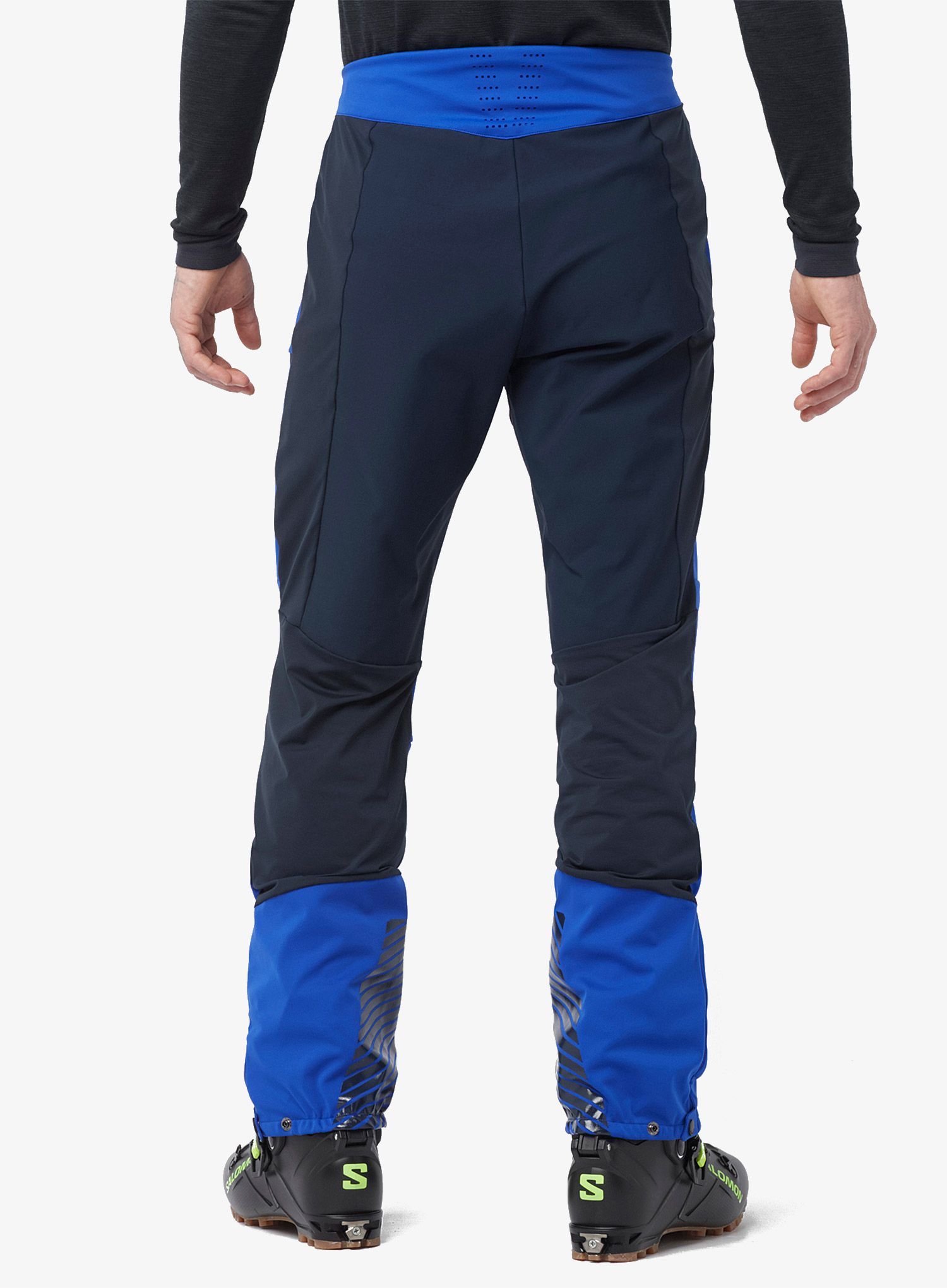 Штани softshell Salomon Mtn Softshell Pant - surf the web/carbon