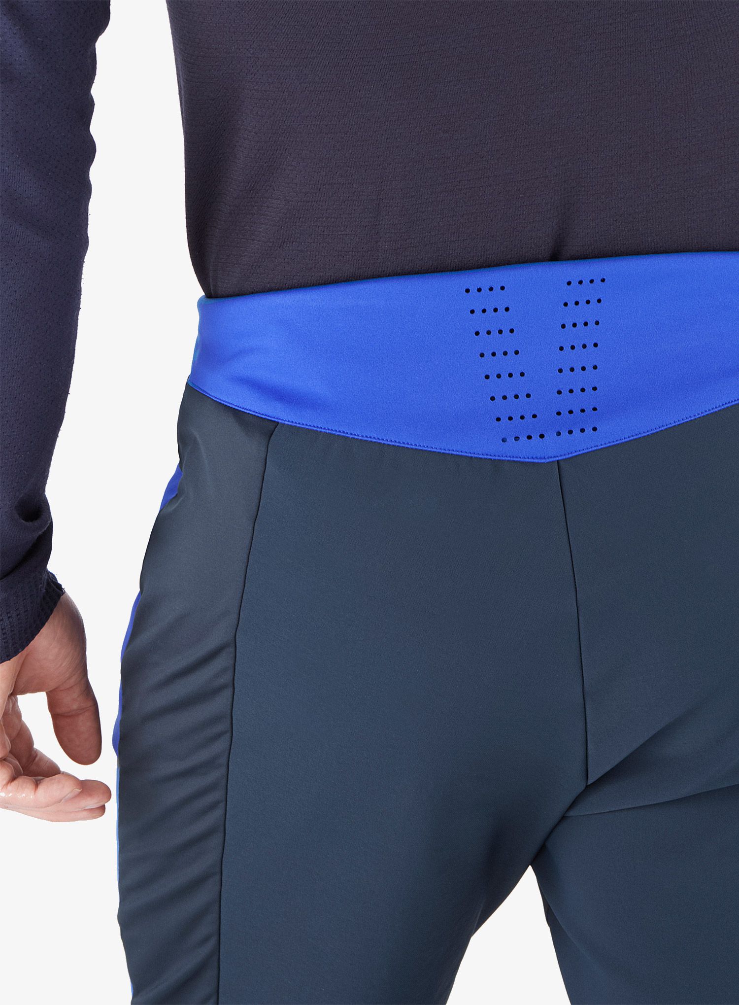 Штани softshell Salomon Mtn Softshell Pant - surf the web/carbon