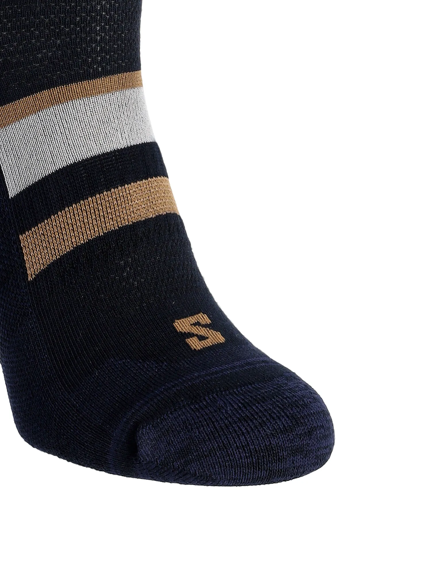 Шкарпетки туристичні Salomon Out Alps Crew 2-Pack - carbon/brown