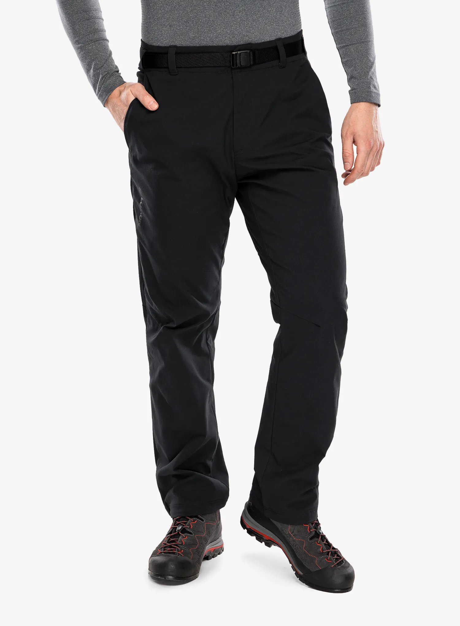 Штани туристичні Salomon Outerpath Base  - deep black