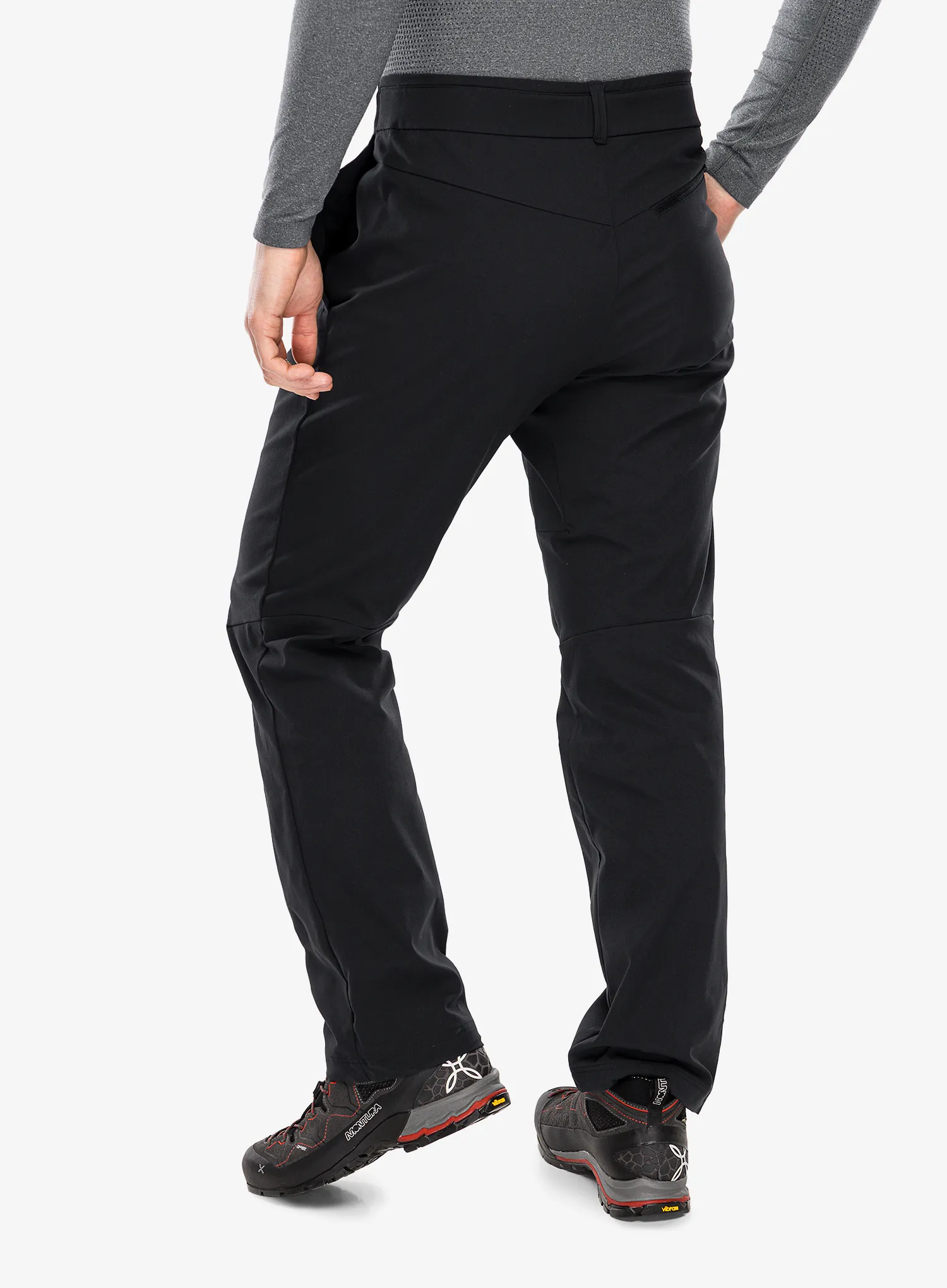 Штани туристичні Salomon Outerpath Base  - deep black