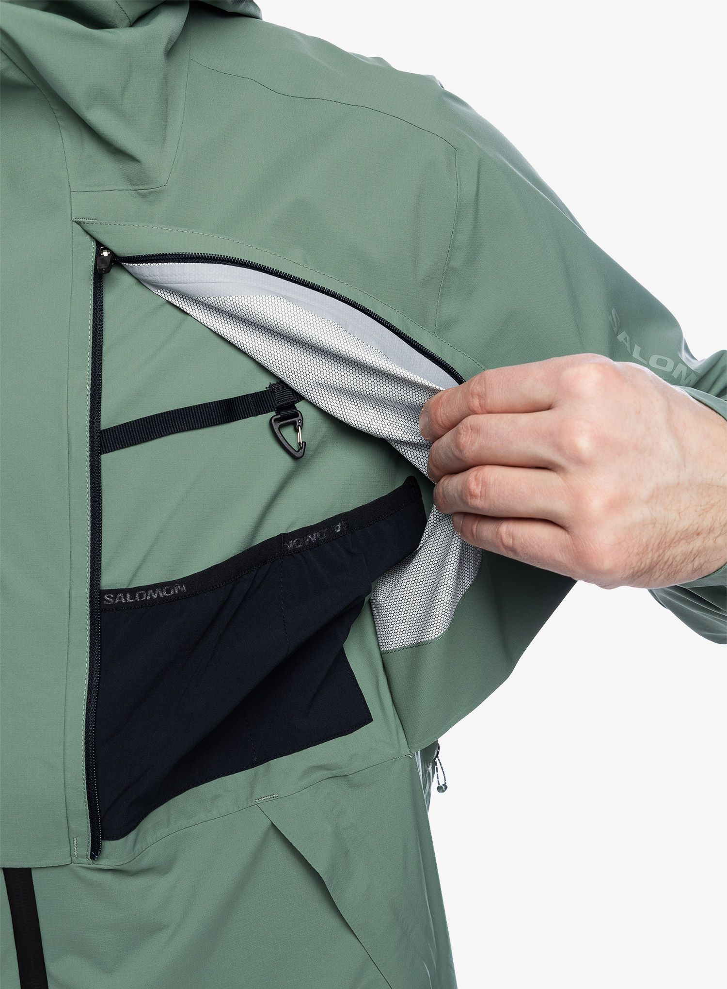 Куртка дощовик Salomon Outerpath JKT WP Pro - laurel wreath