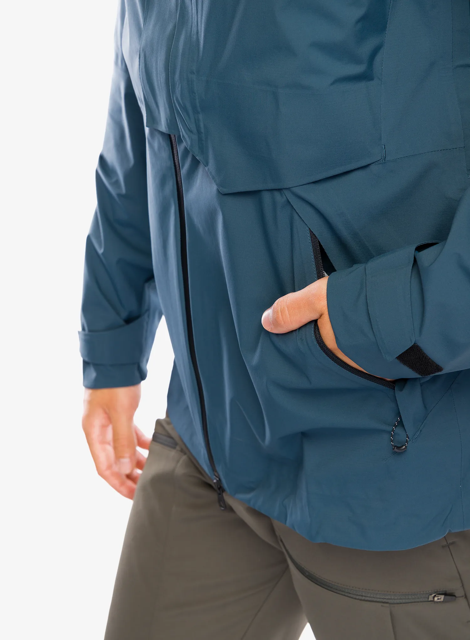 Куртка дощовик Salomon Outerpath Pro Jacket - midnight navy