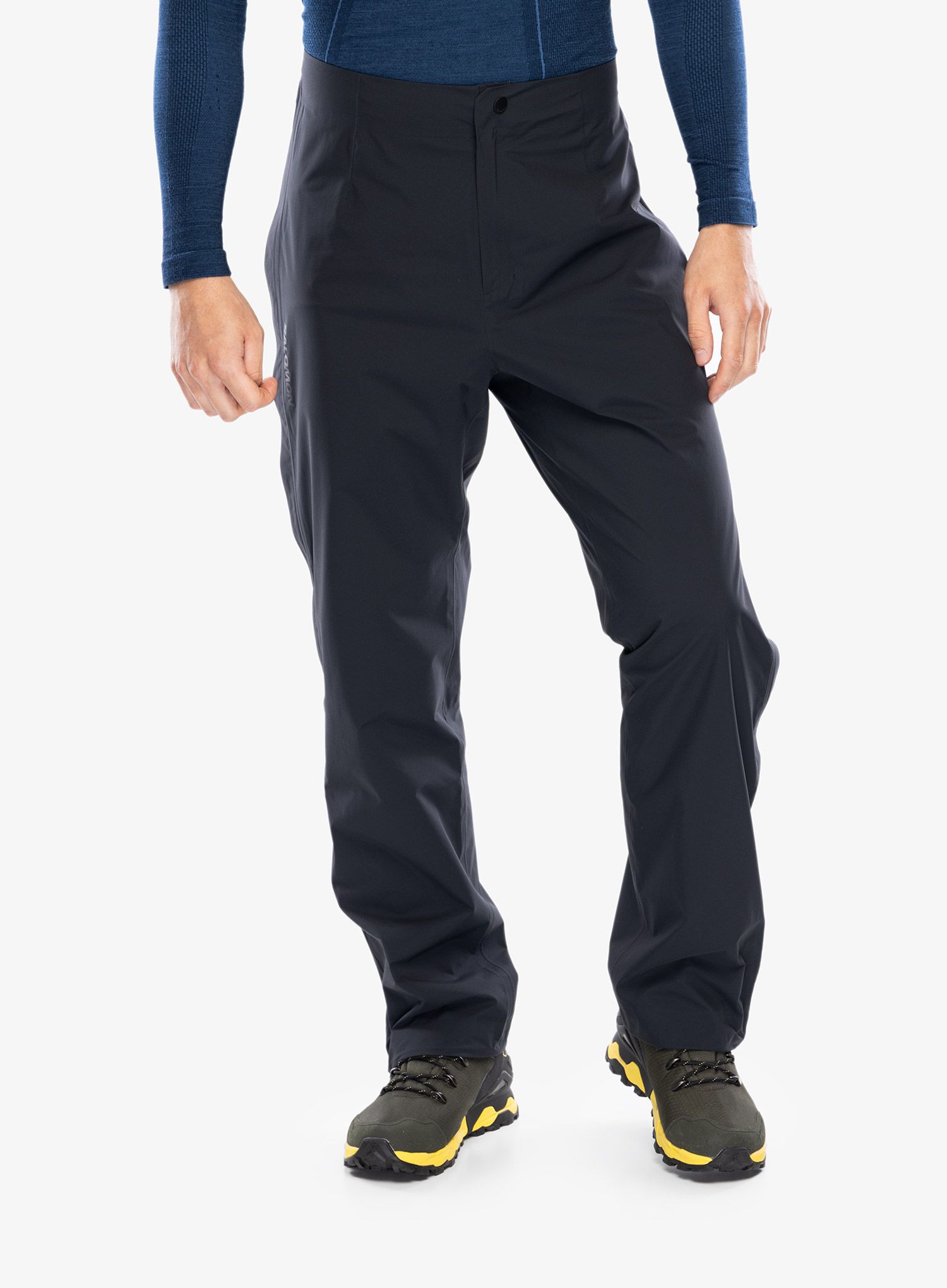 Штани водонепроникні Salomon Outerpath WP Pants - deep black