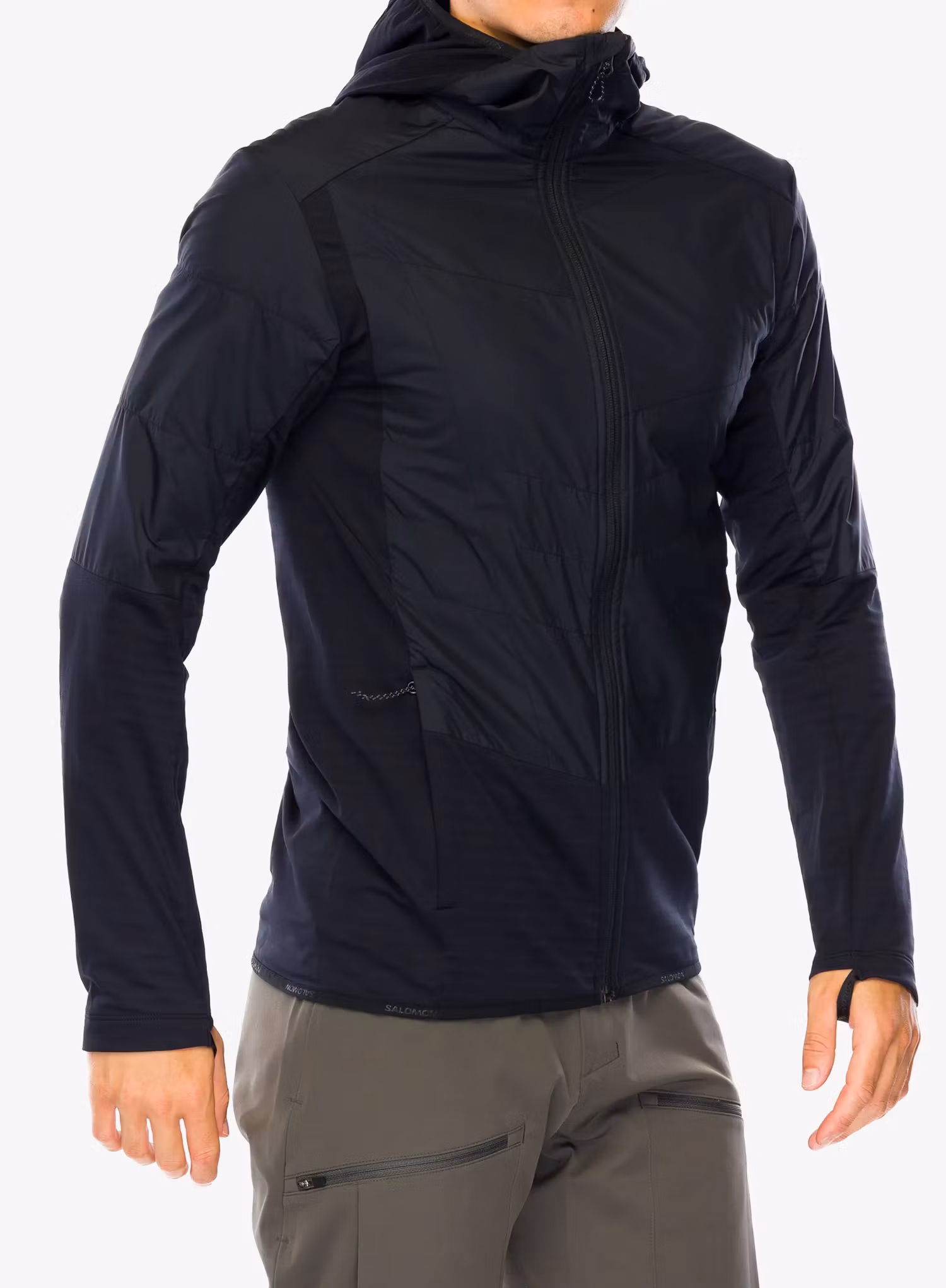 Куртка гібридна Salomon Outline As Hybrid - deep black
