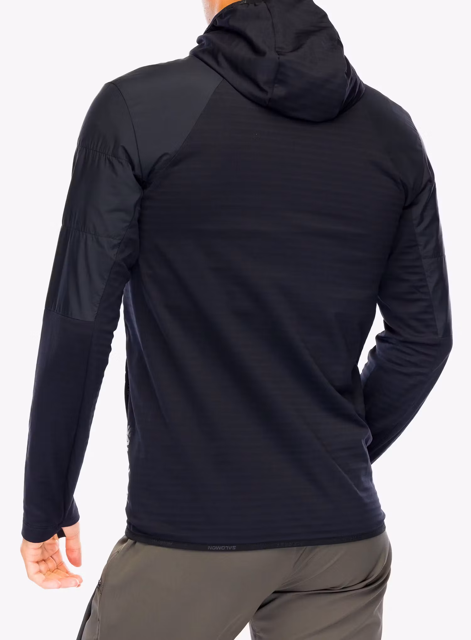 Куртка гібридна Salomon Outline As Hybrid - deep black