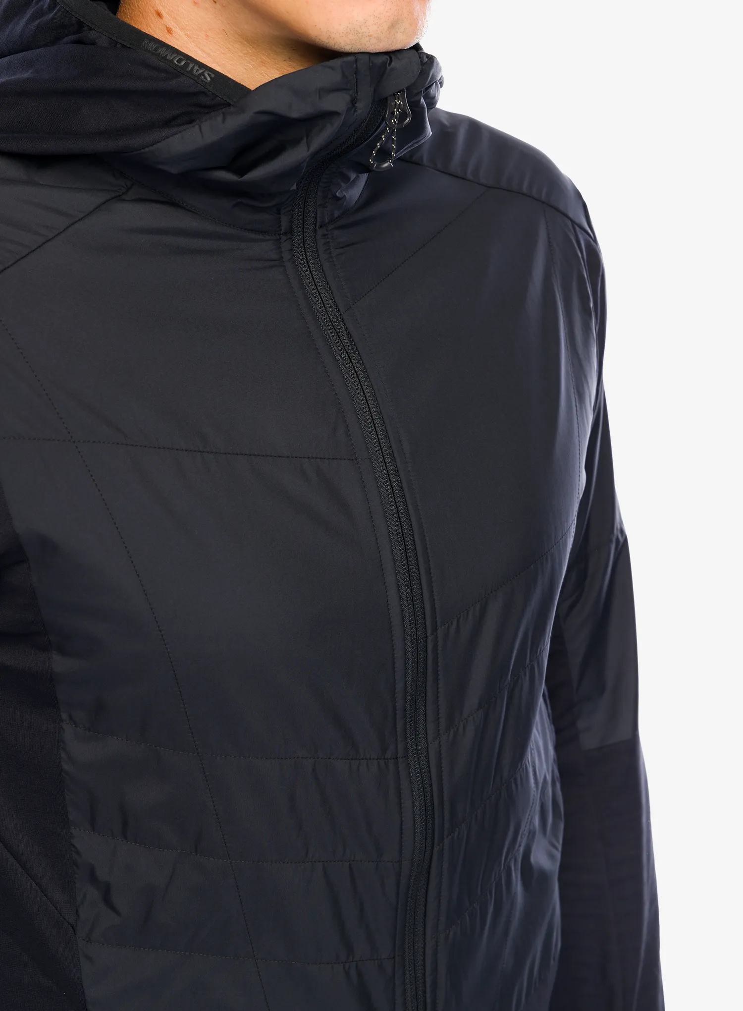 Куртка гібридна Salomon Outline As Hybrid - deep black