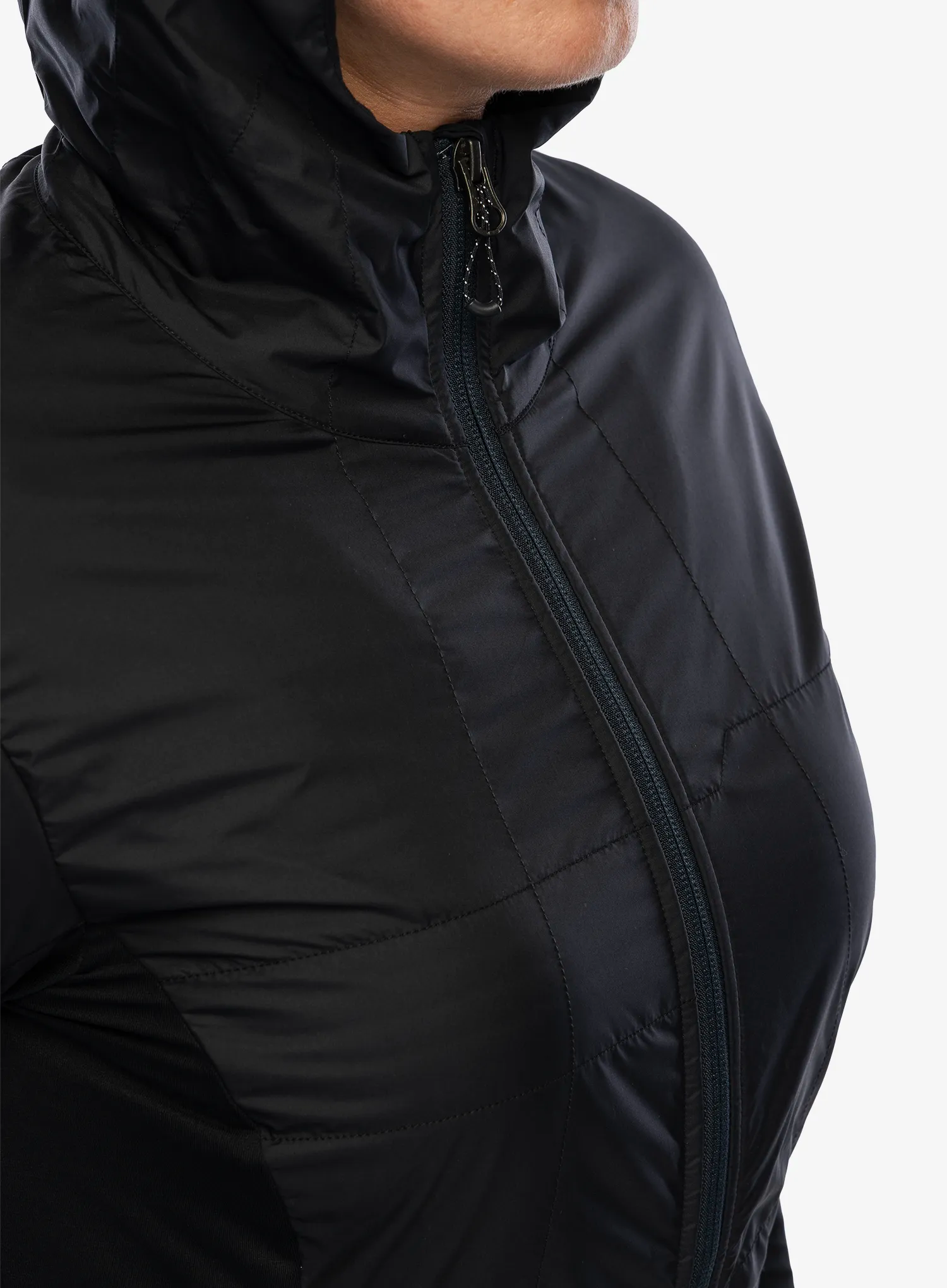 Куртка гібридна жіноча Salomon Outline As Hybrid - deep black