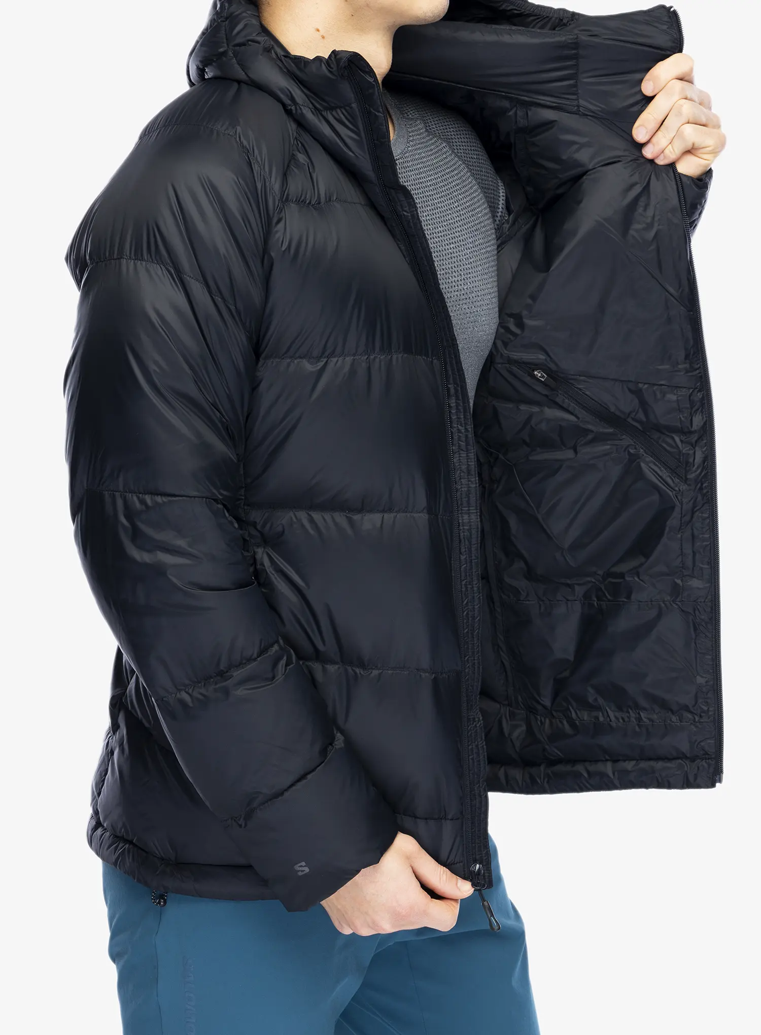 Пуховик Salomon Outline Down Jkt - deep black