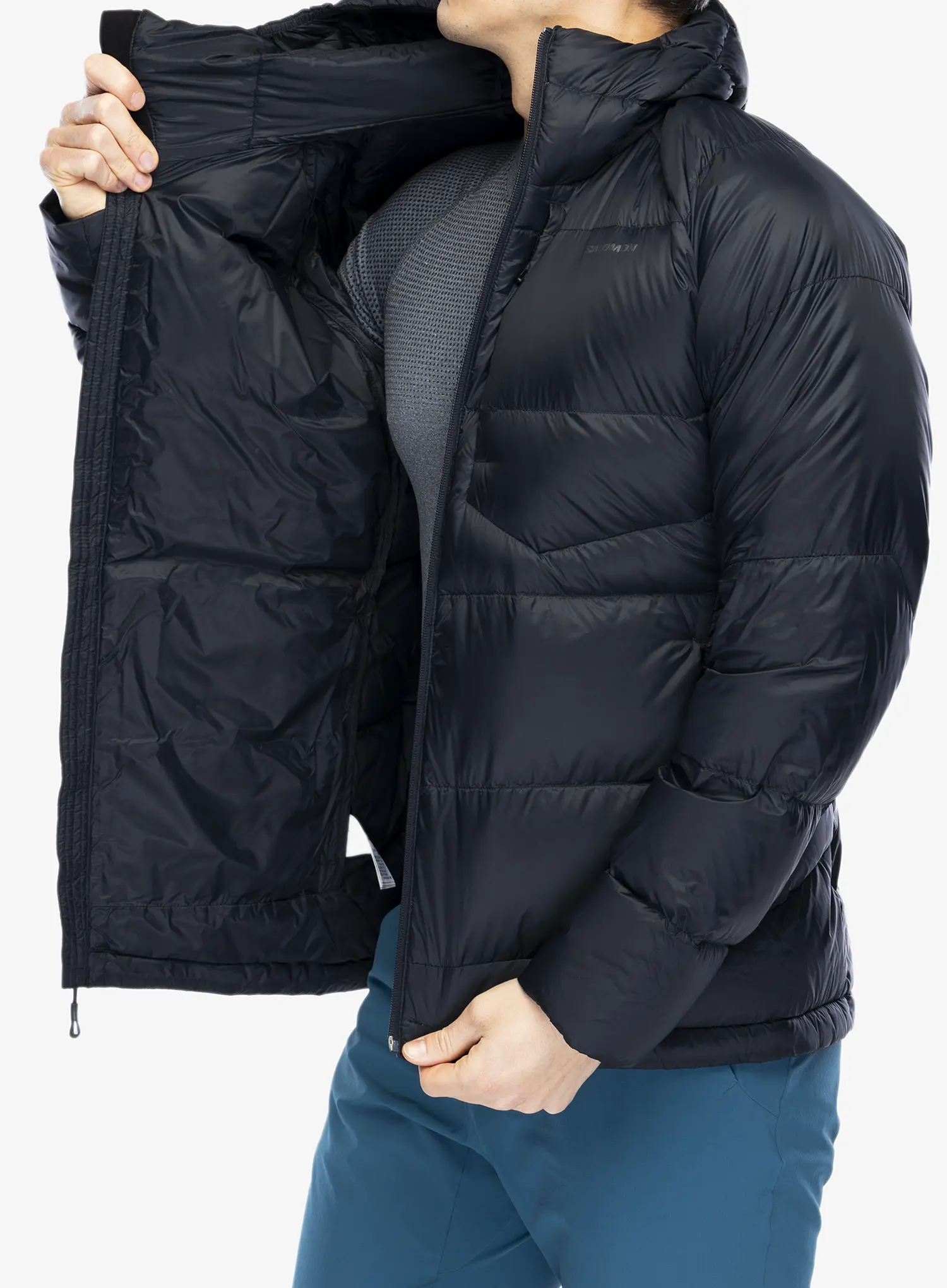 Пуховик Salomon Outline Down Jkt - deep black