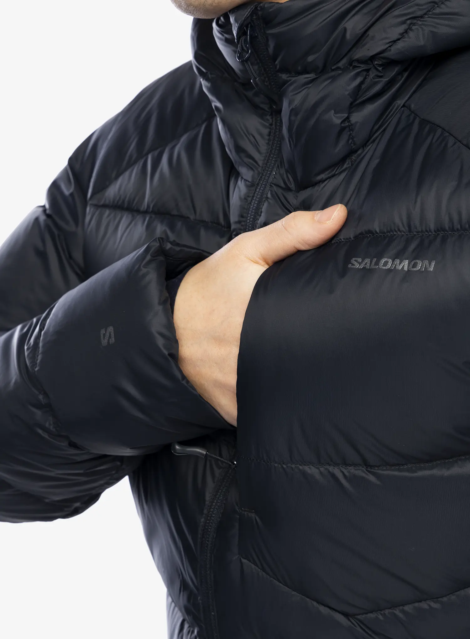 Пуховик Salomon Outline Down Jkt - deep black