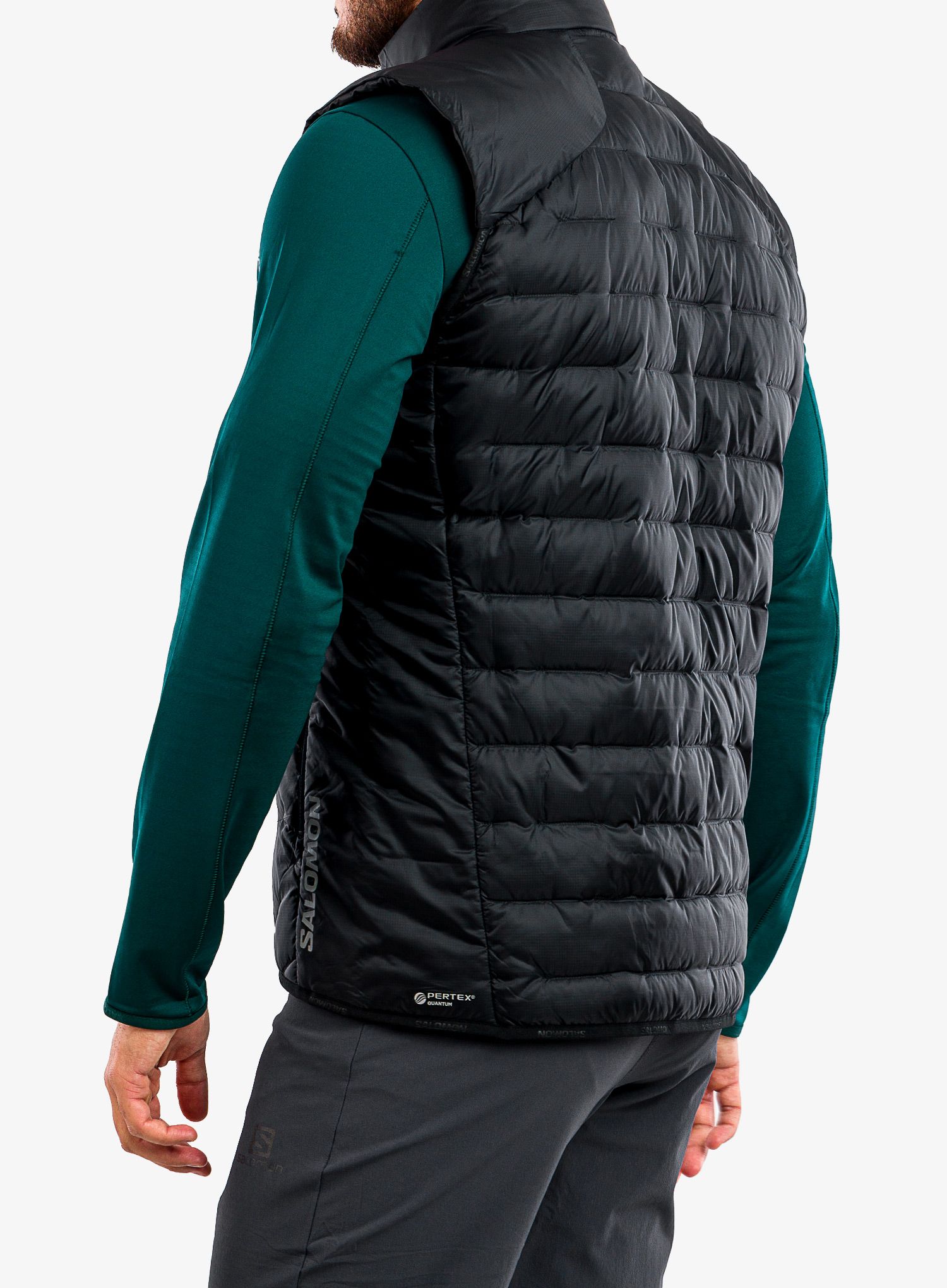 Жилет пуховий Salomon Outline Down Vest - deep black