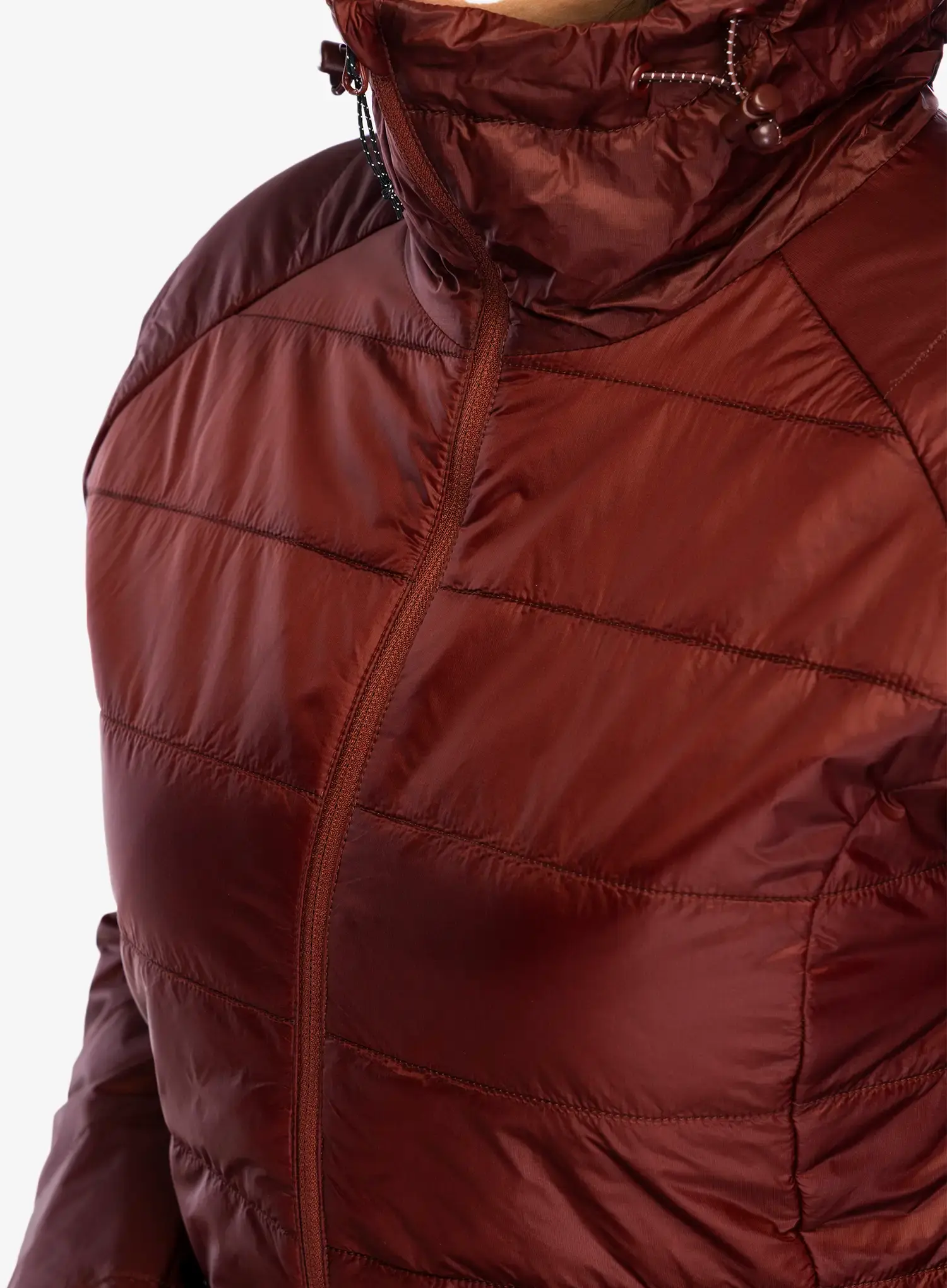 Куртка утеплена жіноча Salomon Outline HD JKT - rum raisin