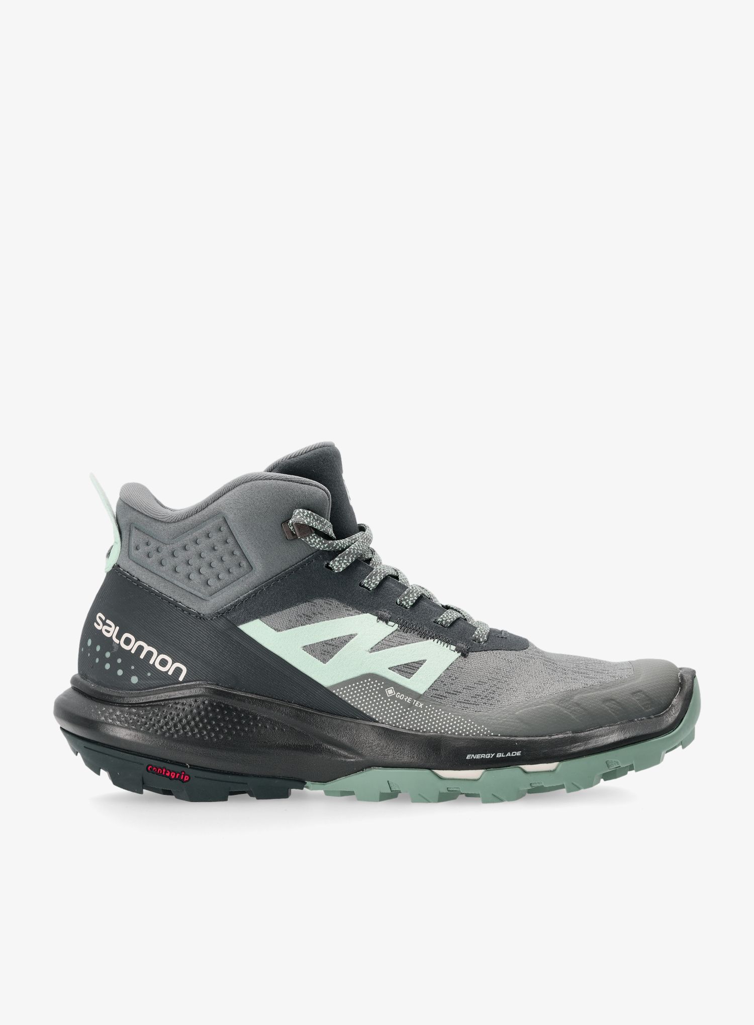Черевики туристичні жіночі Salomon Outpulse Mid GTX - ebony/qush/ebony