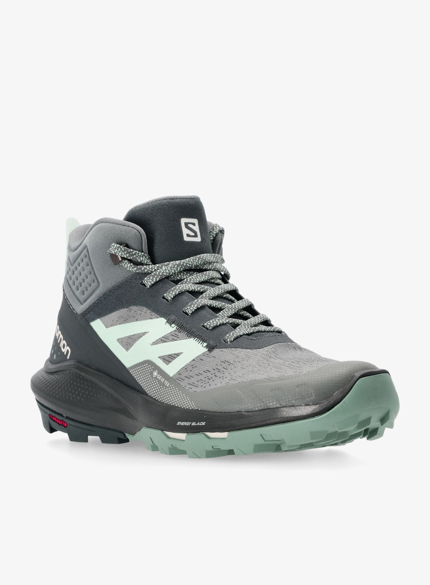 Черевики туристичні жіночі Salomon Outpulse Mid GTX - ebony/qush/ebony