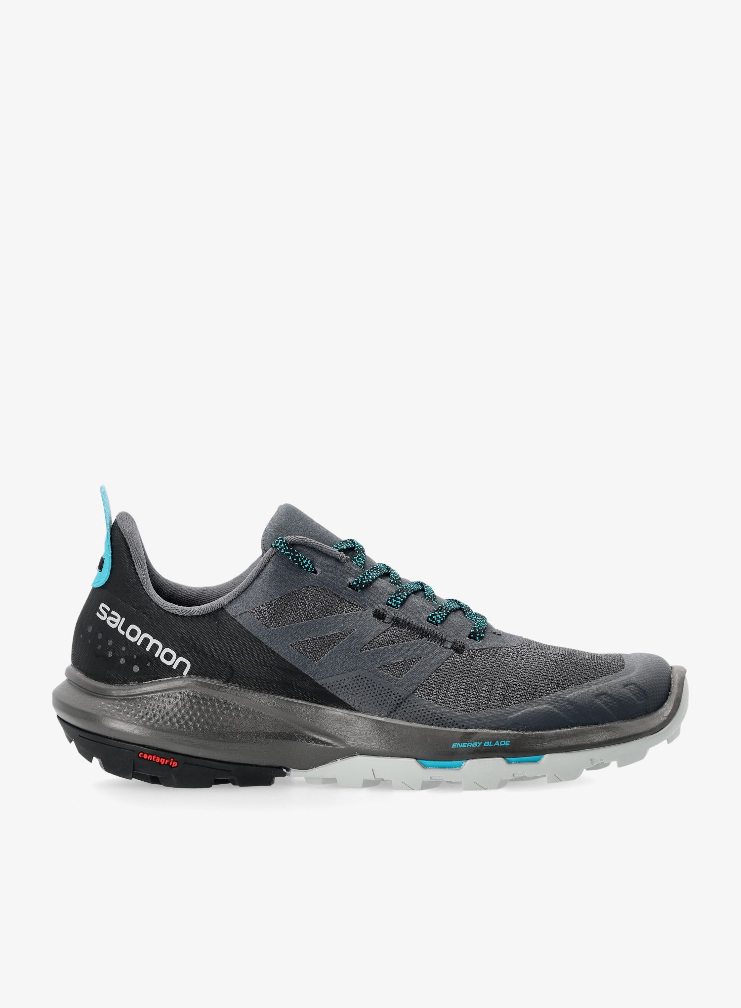 Черевики туристичні Salomon Outpulse - ebony/black/algiers blue