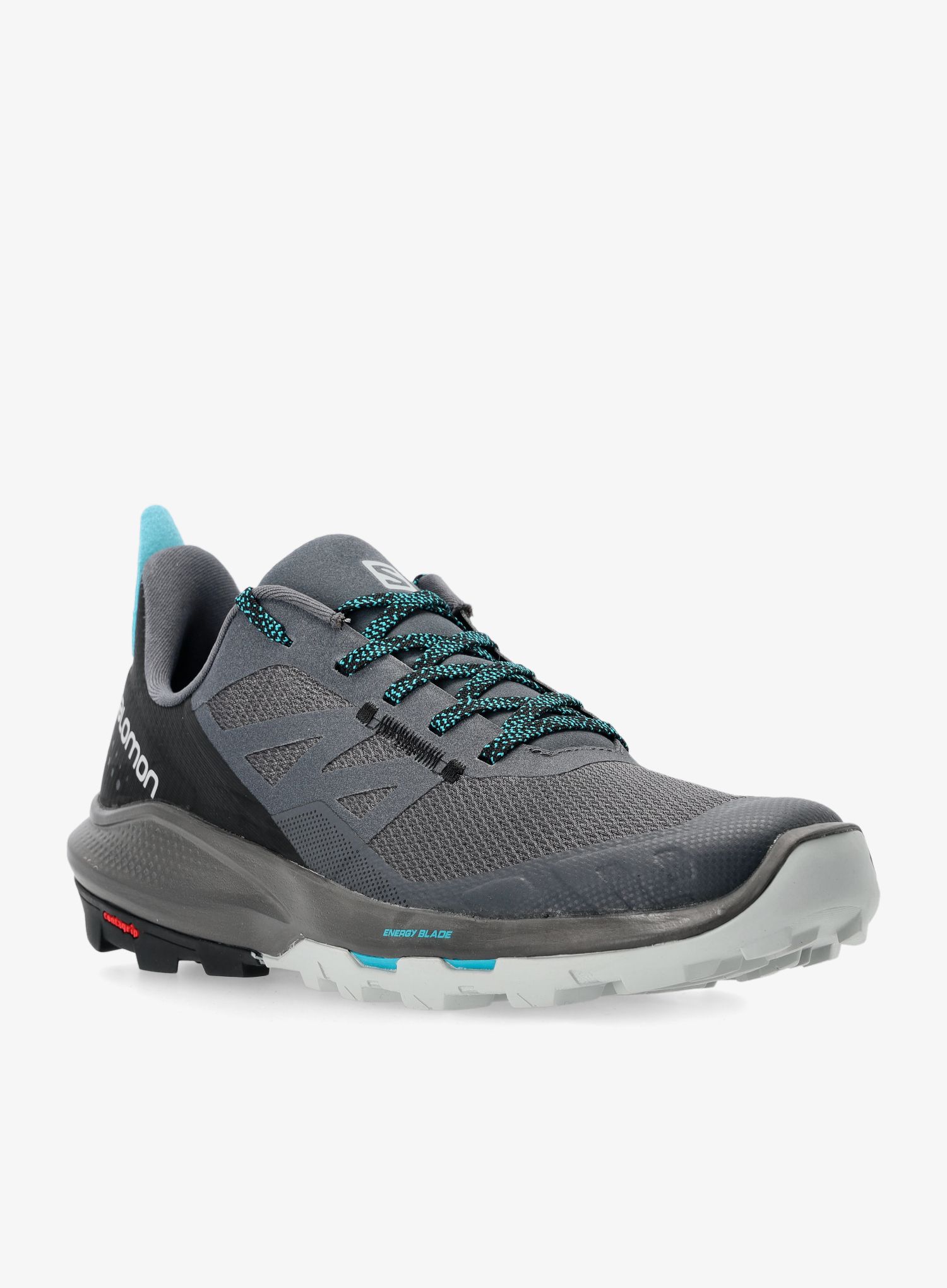 Черевики туристичні Salomon Outpulse - ebony/black/algiers blue