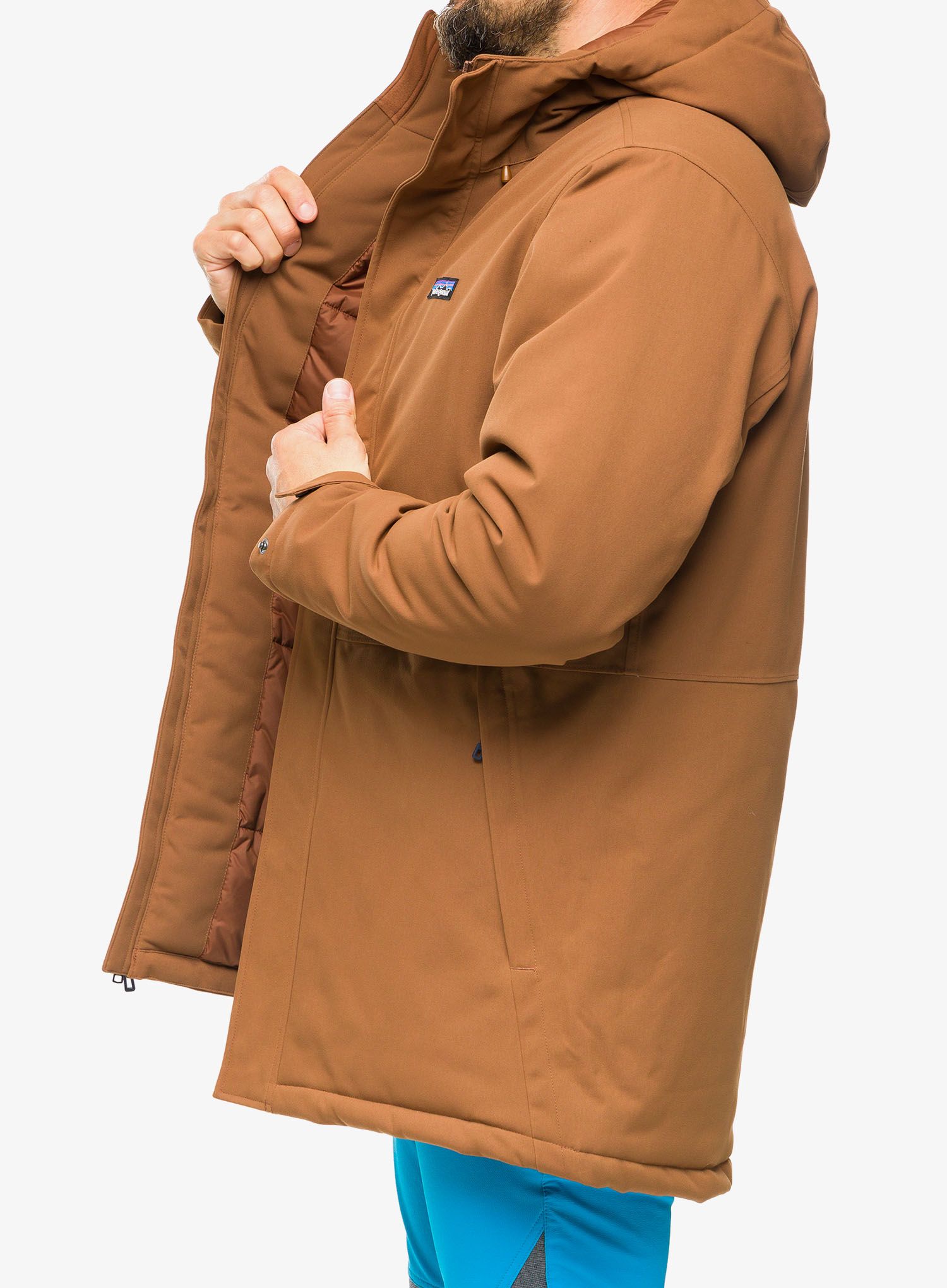Куртка зимова Patagonia Lone Mountain Parka - moose brown