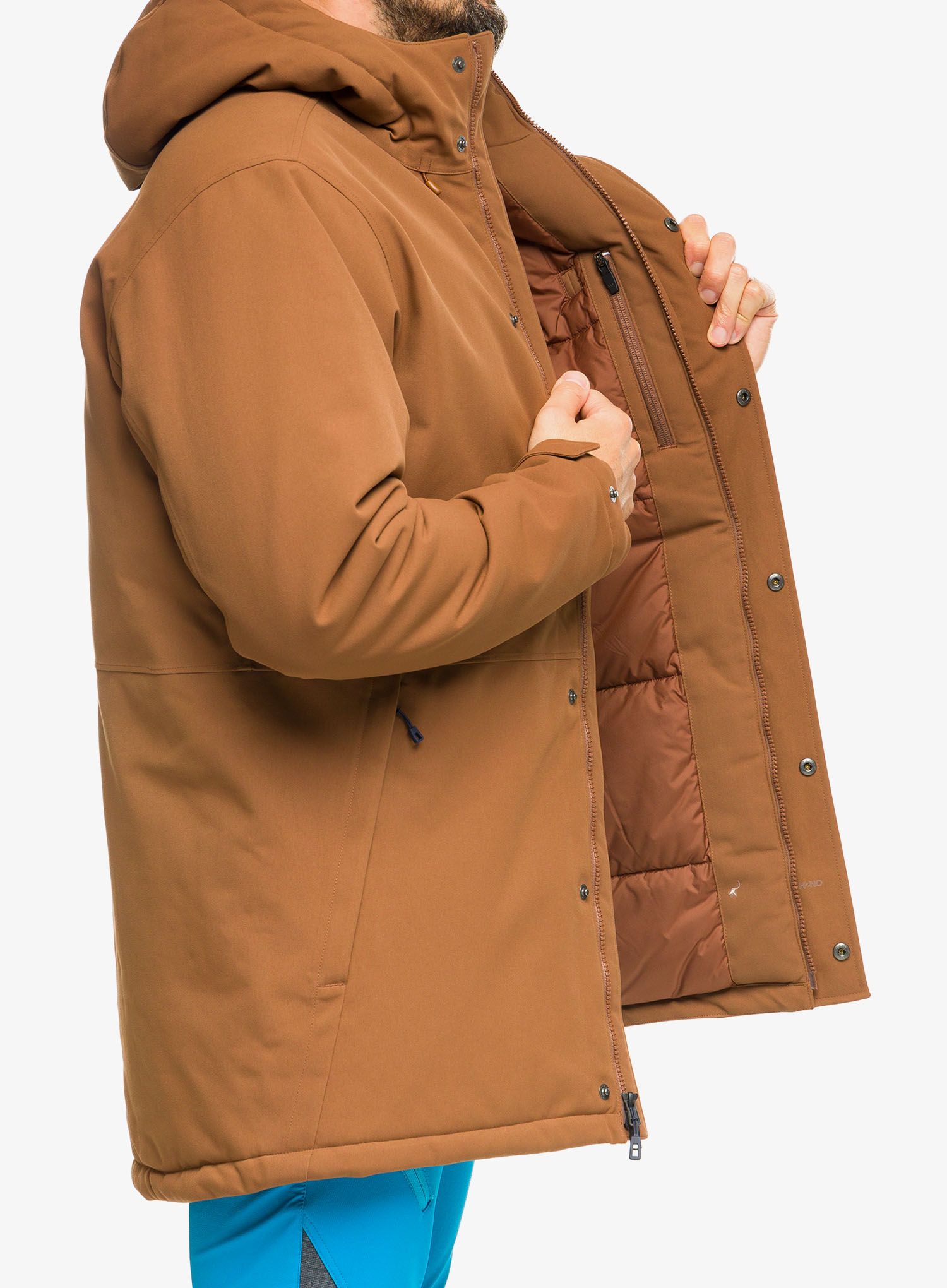 Куртка зимова Patagonia Lone Mountain Parka - moose brown