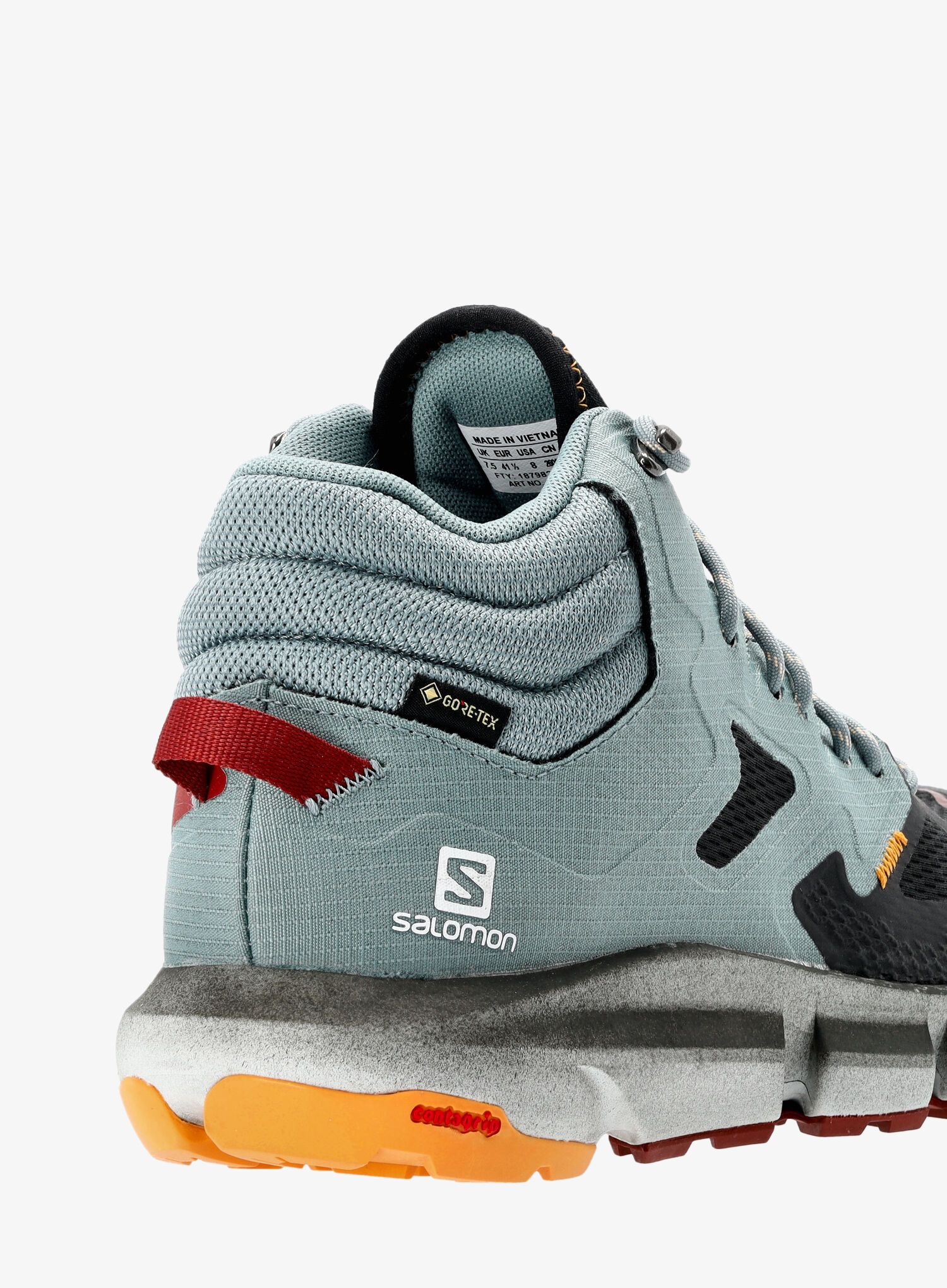 Черевики туристичні Salomon Predict Hike MID GTX - black/trooper/blazing orange