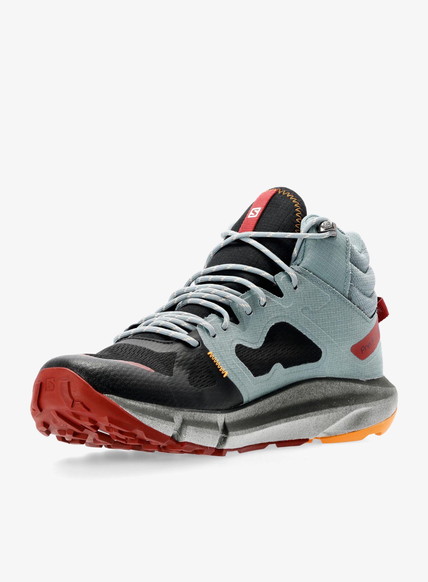 Черевики туристичні Salomon Predict Hike MID GTX - black/trooper/blazing orange