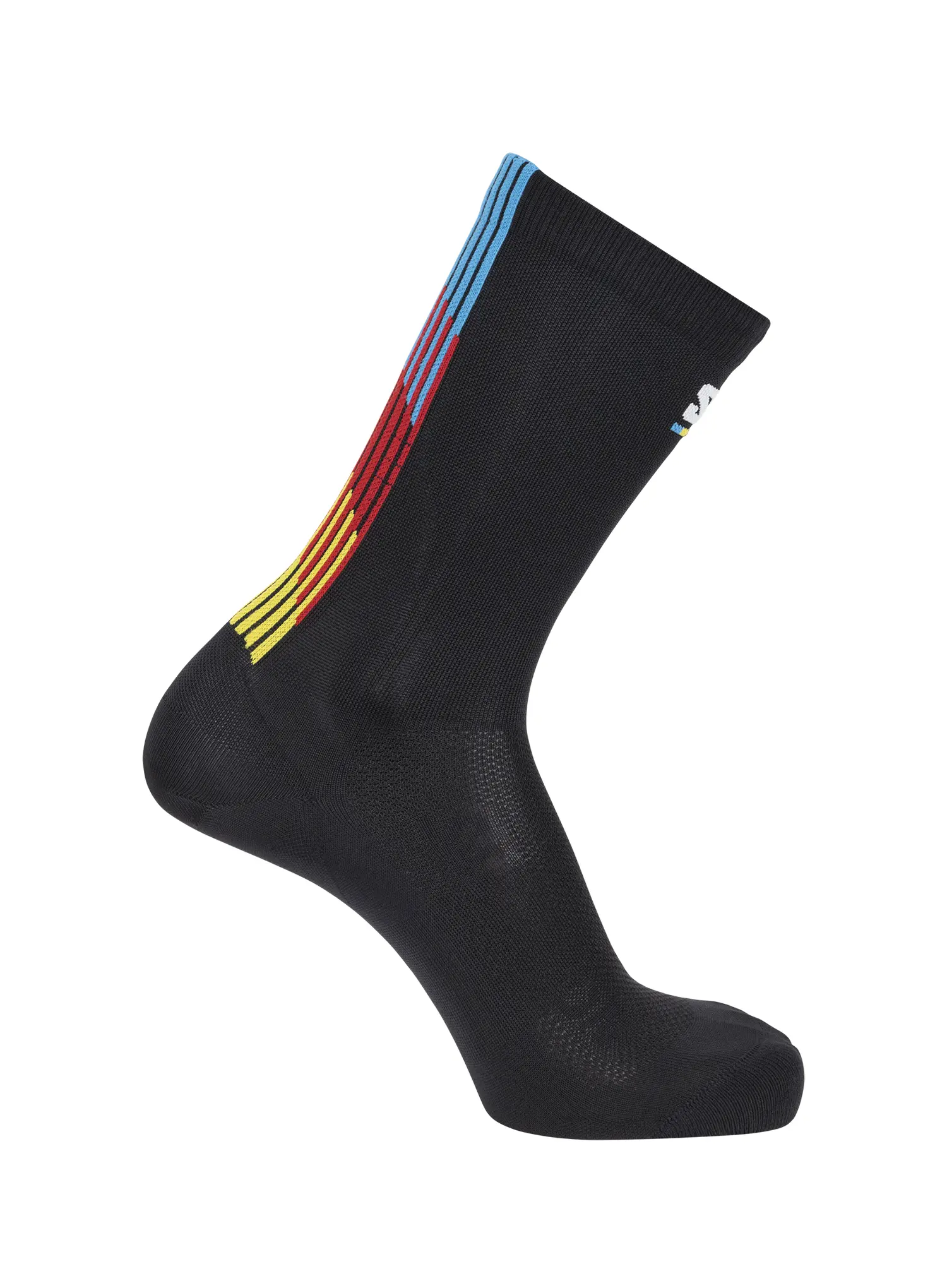 Шкарпетки для бігу Salomon Pulse Race Flag Crew - black 