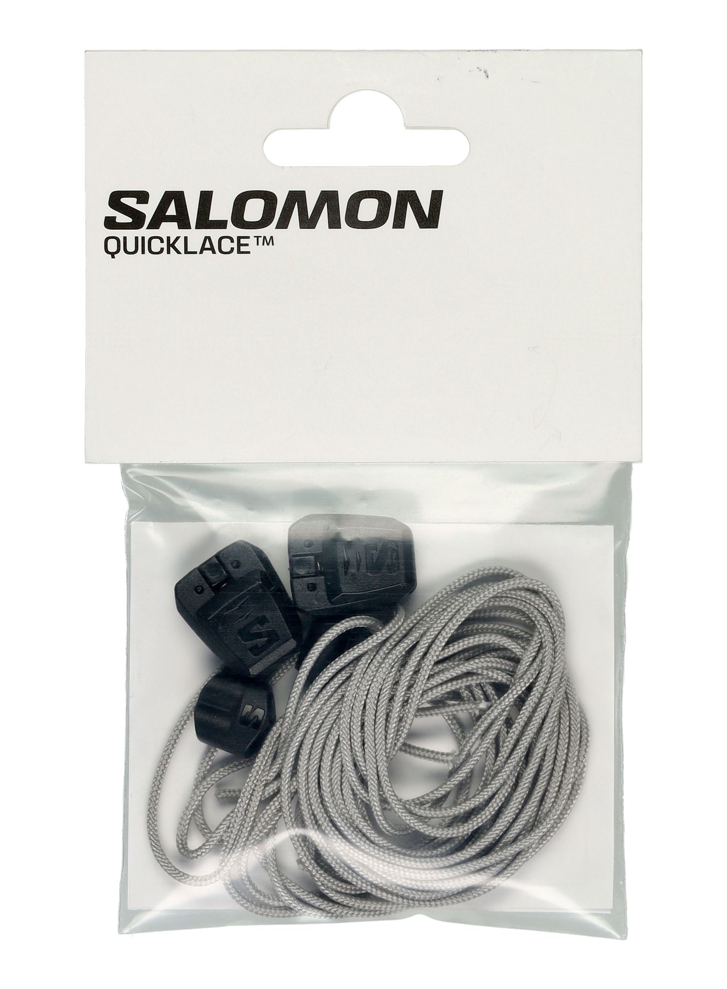 Шнурки Salomon Quicklace Kit - silver/black