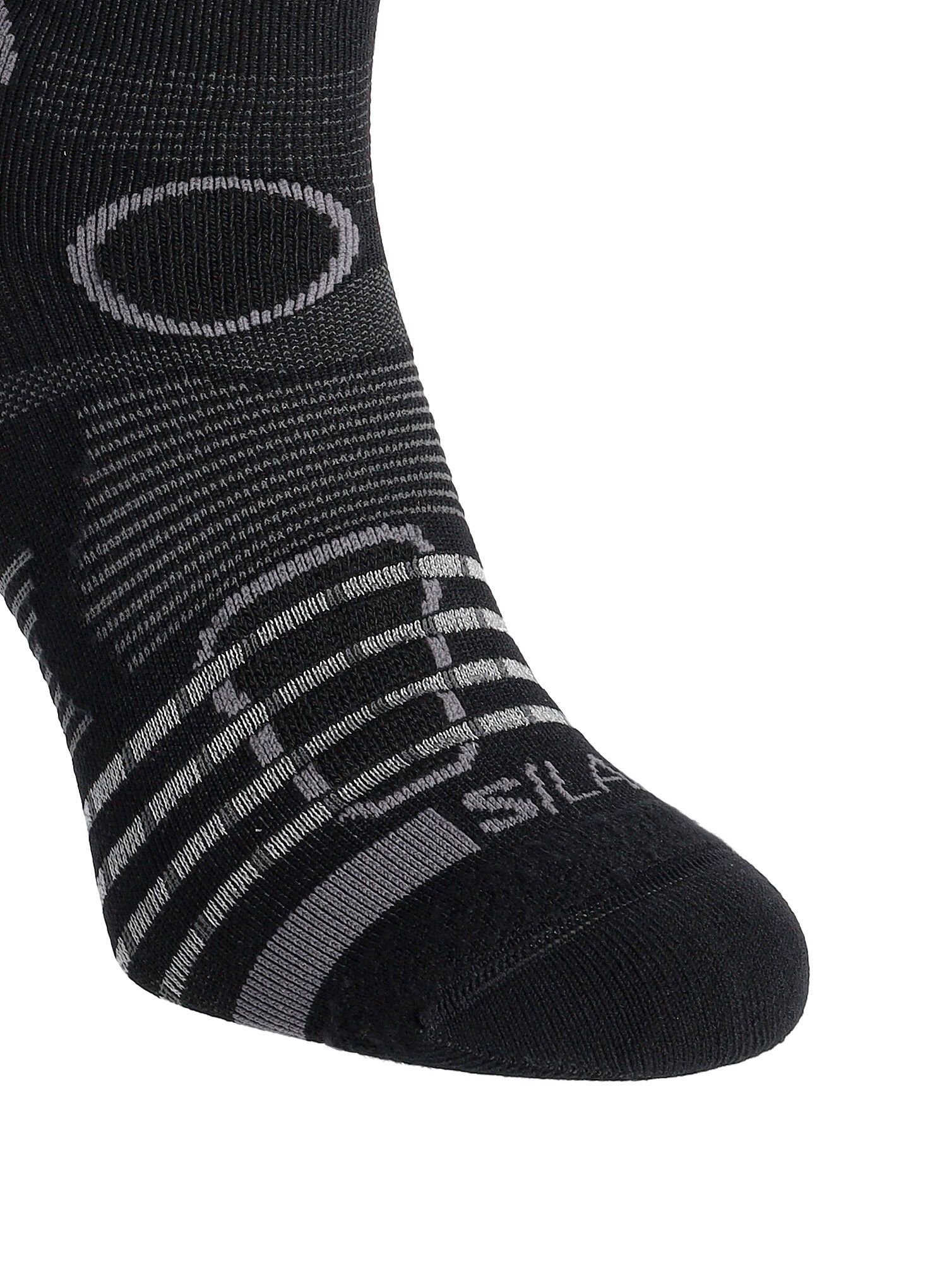 Шкарпетки для бігу Salomon S/Lab Pulse Ankle - deep black/grey