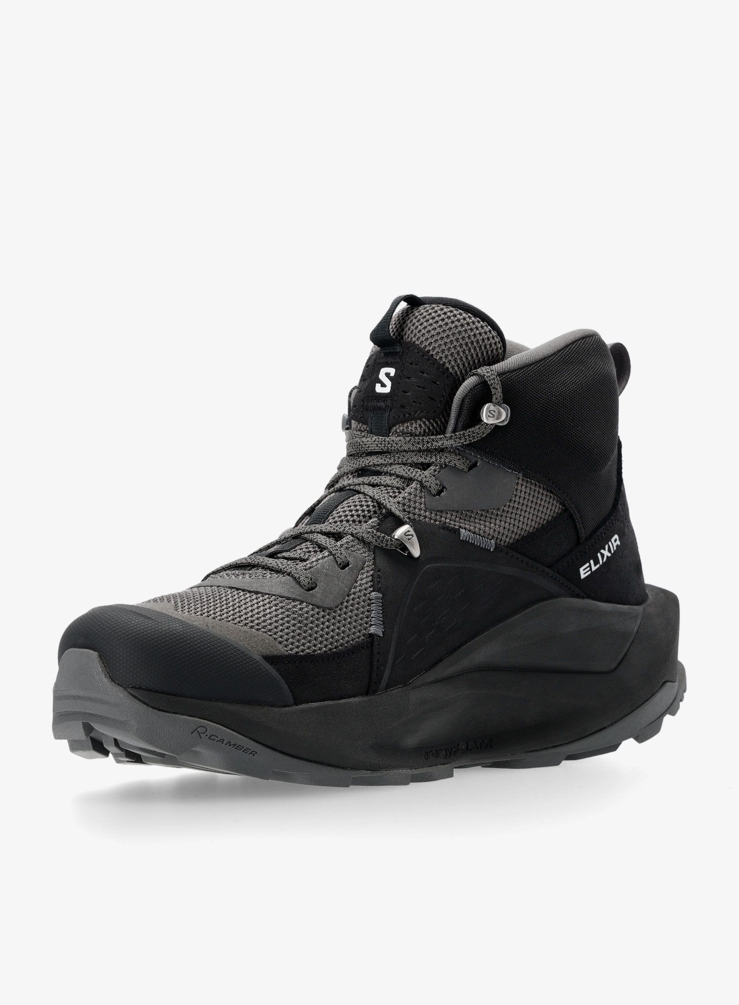 Черевики GORE-TEX Salomon Elixir Mid GTX - black/magnet/qush