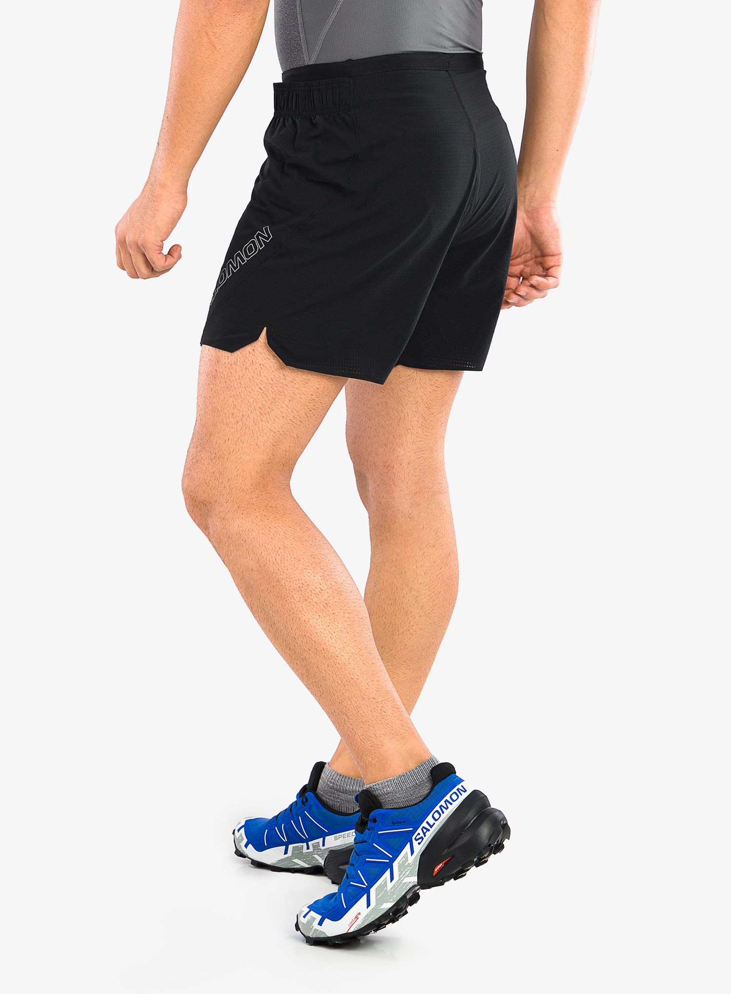 Шорти для бігу Salomon Sense Aero 5'' Shorts - deep black
