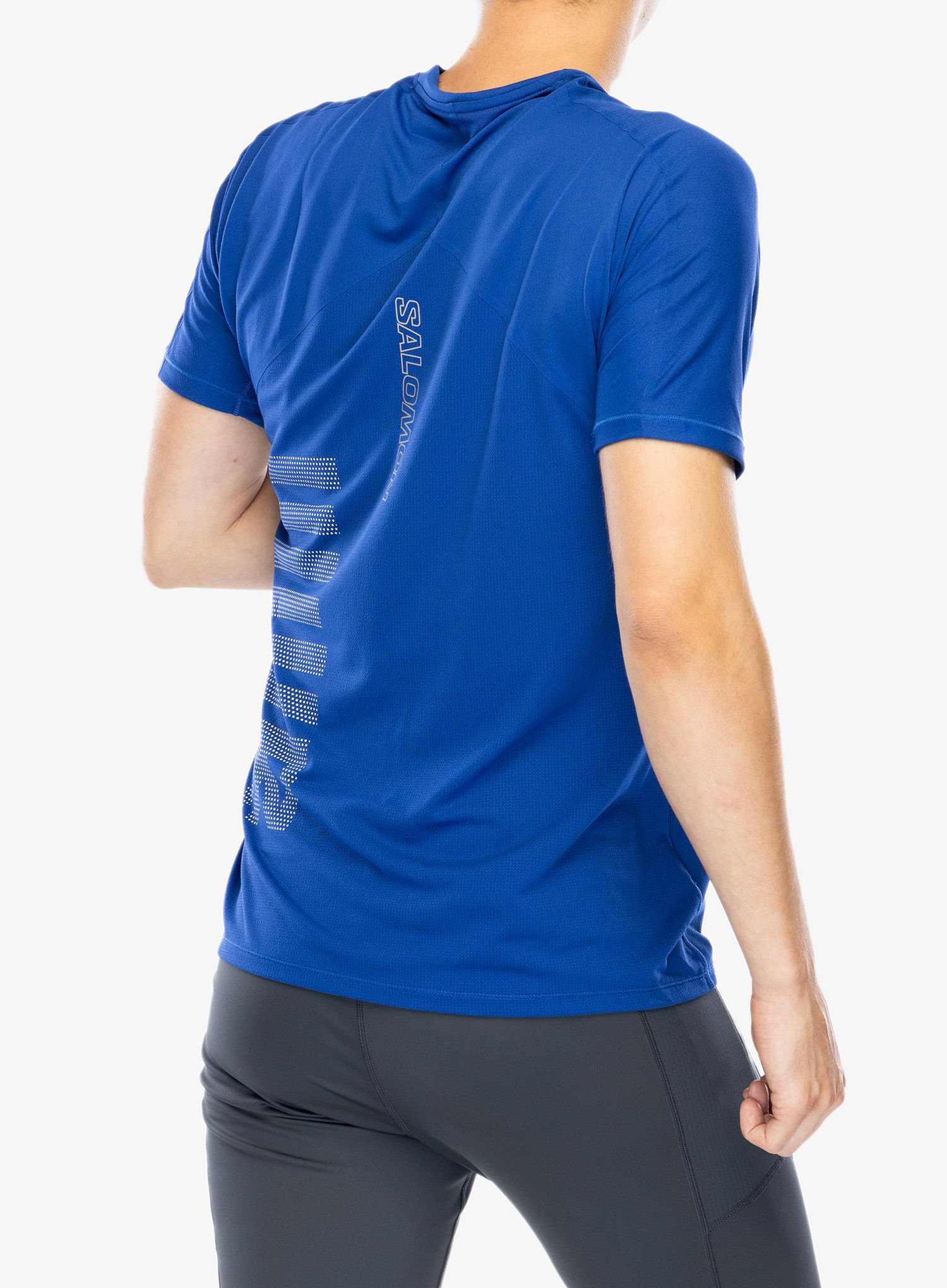 Футболка для бігу Salomon Sense Aero S/S Tee Graphic - surf the web