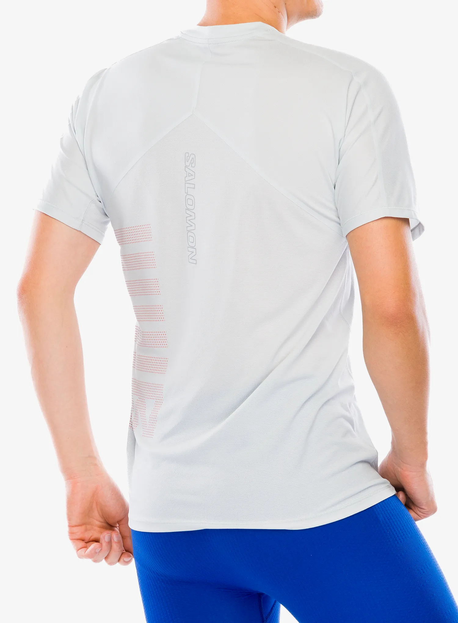 Футболка для бігу Salomon Sense Aero S/S GFX - gray