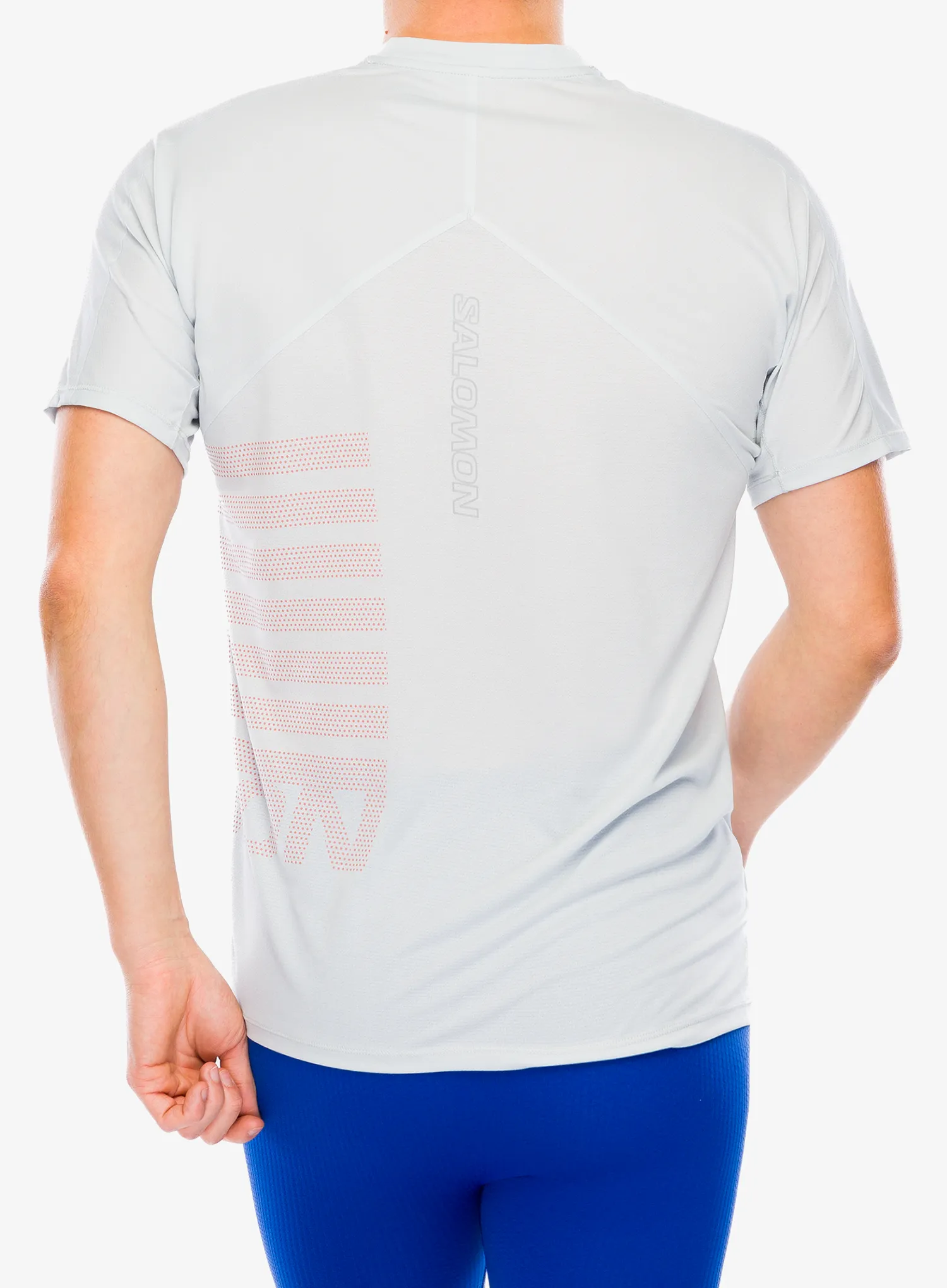 Футболка для бігу Salomon Sense Aero S/S GFX - gray