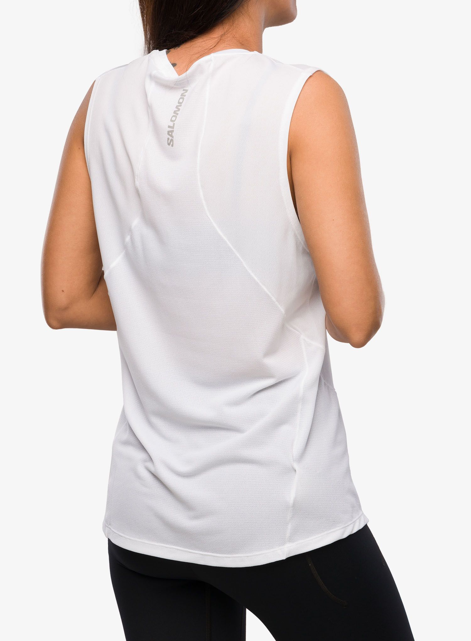 Футболка для бігу Salomon Sense Aero Trail Tank - white