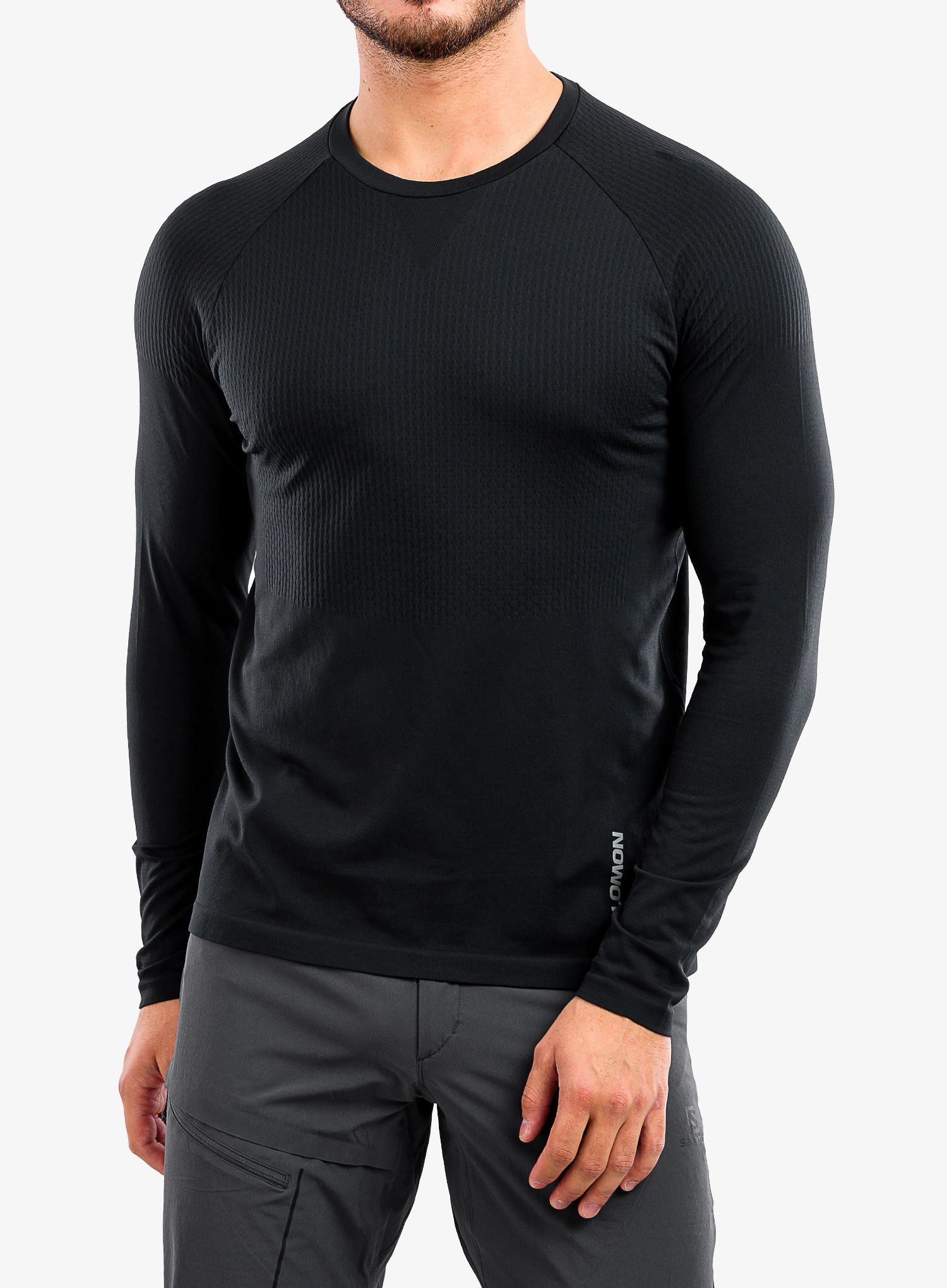 Кофта Salomon Sense Ls Tee - deep black