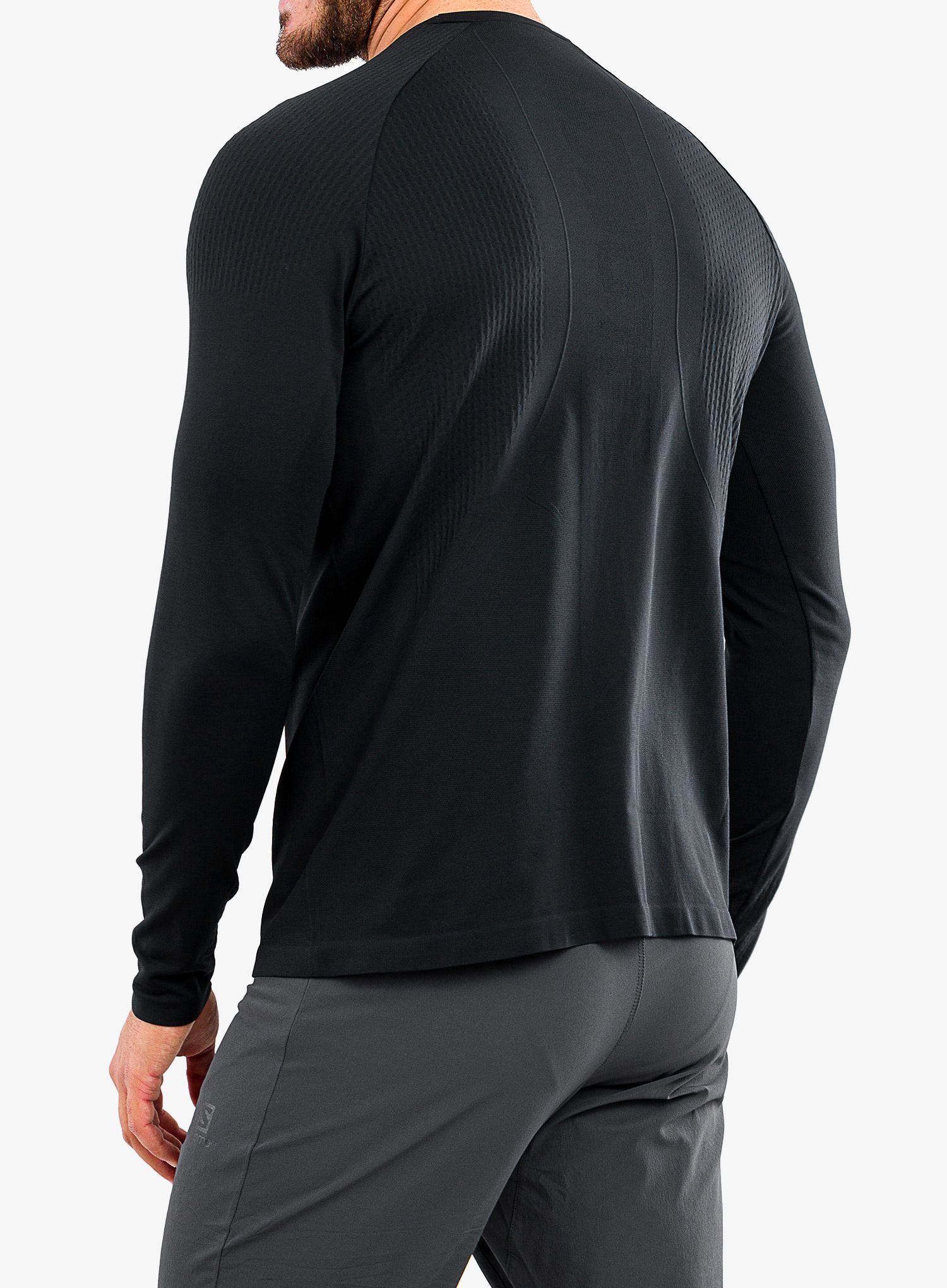 Кофта Salomon Sense Ls Tee - deep black