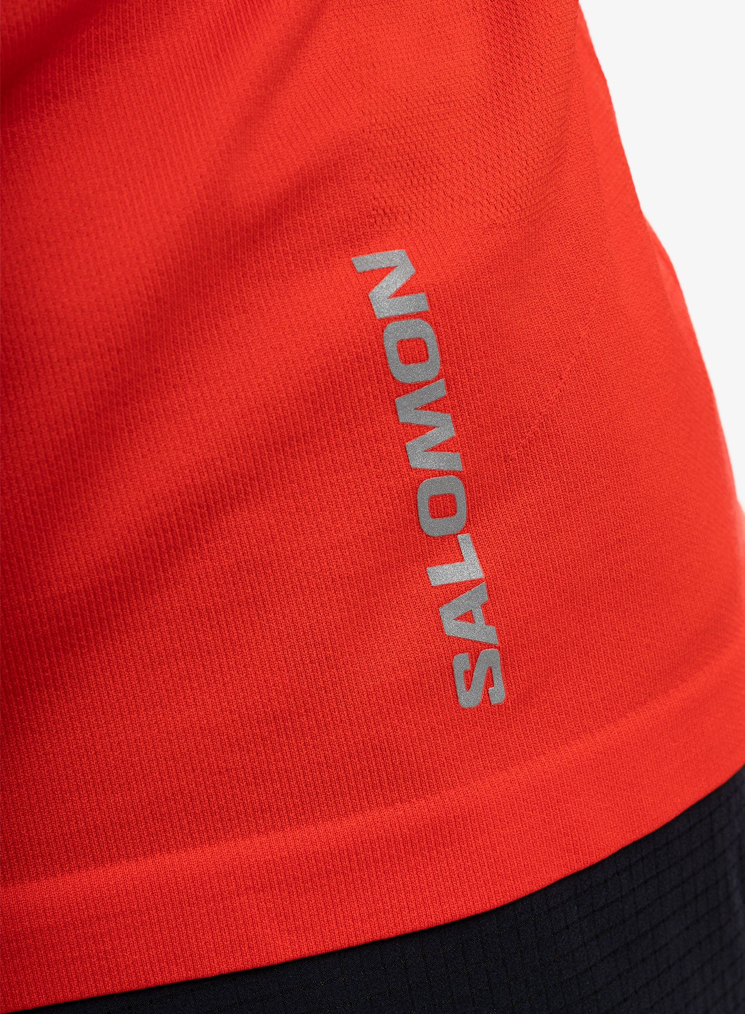 Кофта Salomon Sense Ls Tee - fiery red
