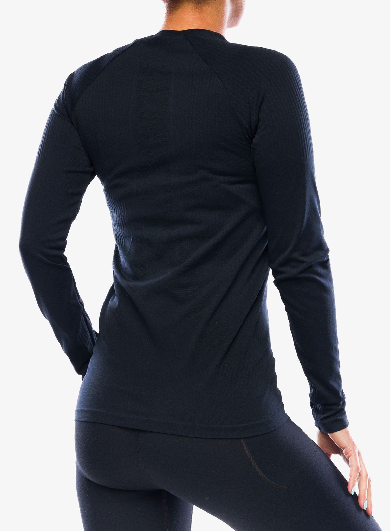 Кофта жіноча Salomon Cross Run Ls Tee - deep black