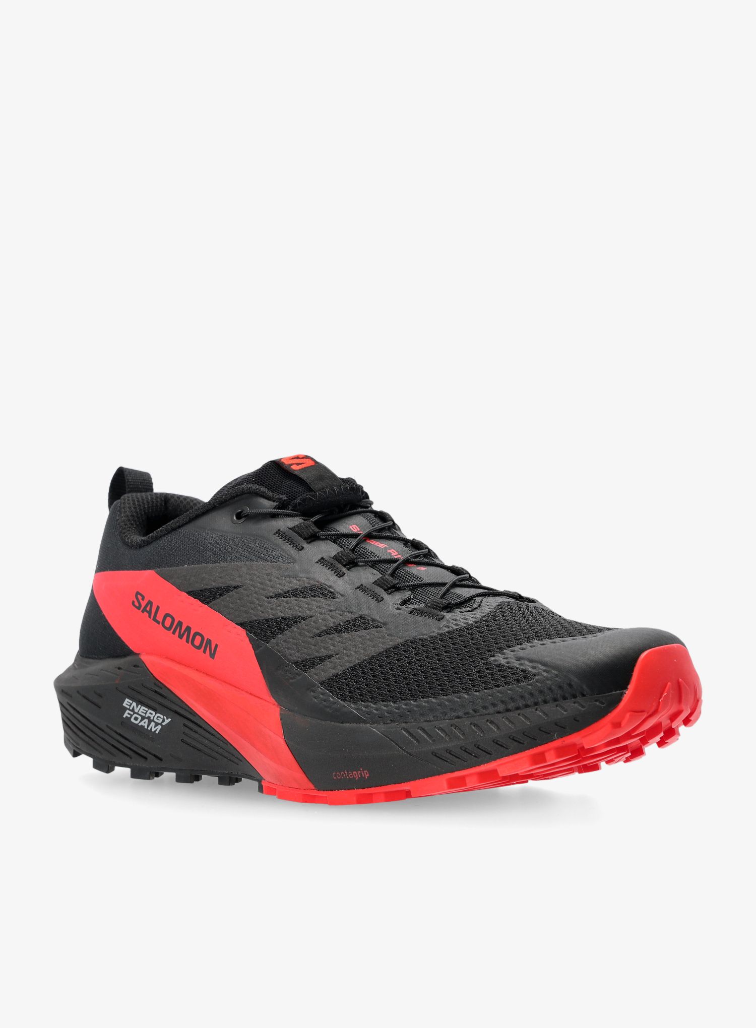 Черевики для трейлу Salomon Sense Ride 5 - black/fiery red/black