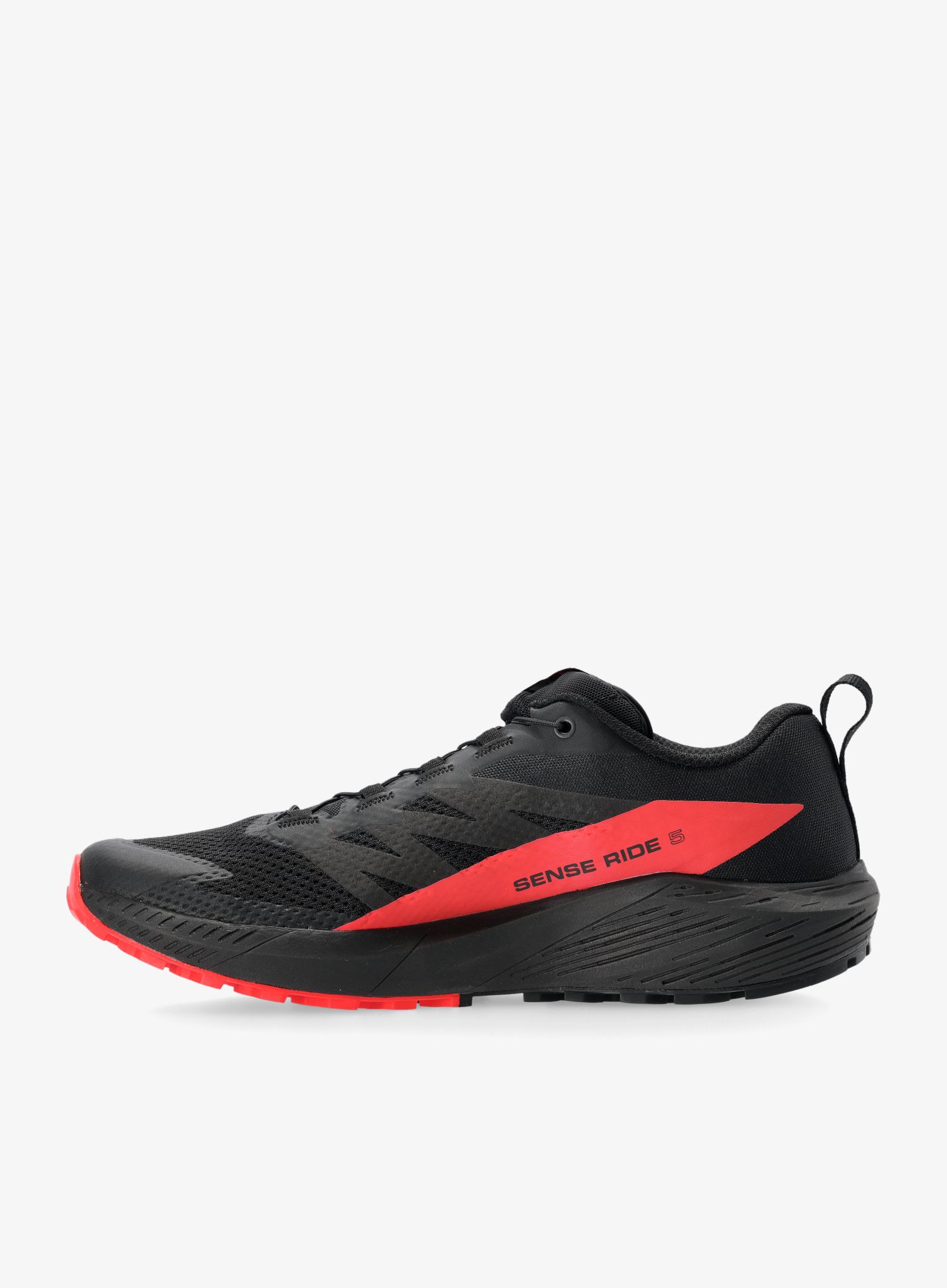 Черевики для трейлу Salomon Sense Ride 5 - black/fiery red/black
