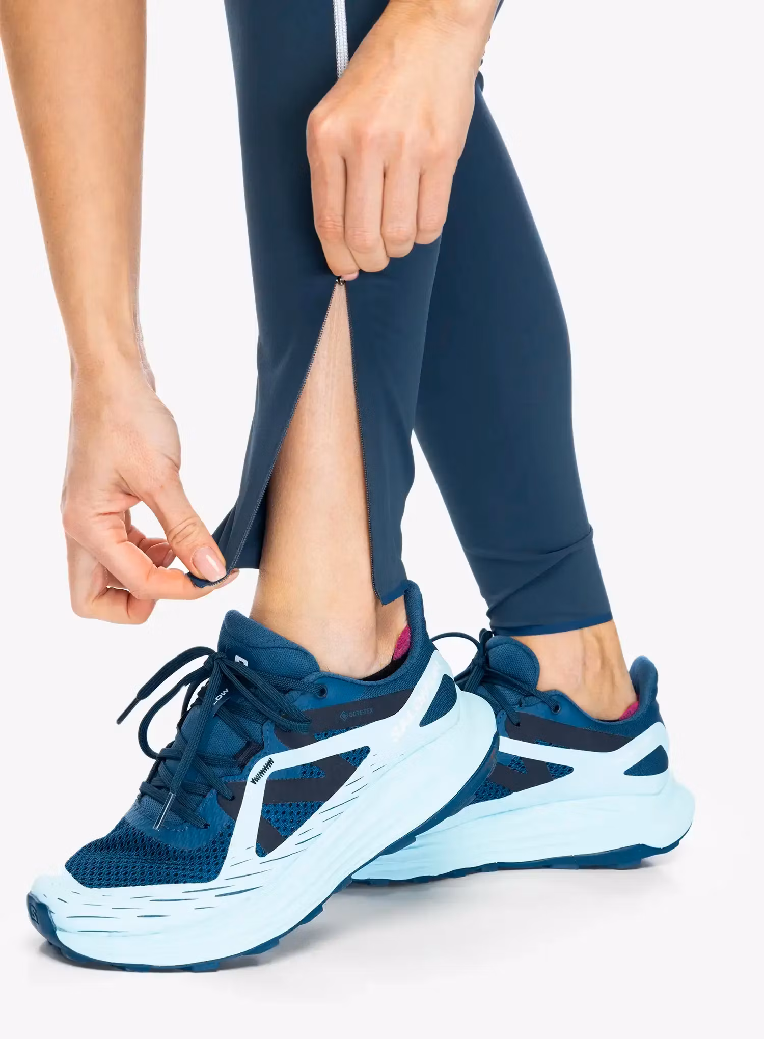Легінси жіночі Salomon Sense Stow Tight - midnight navy