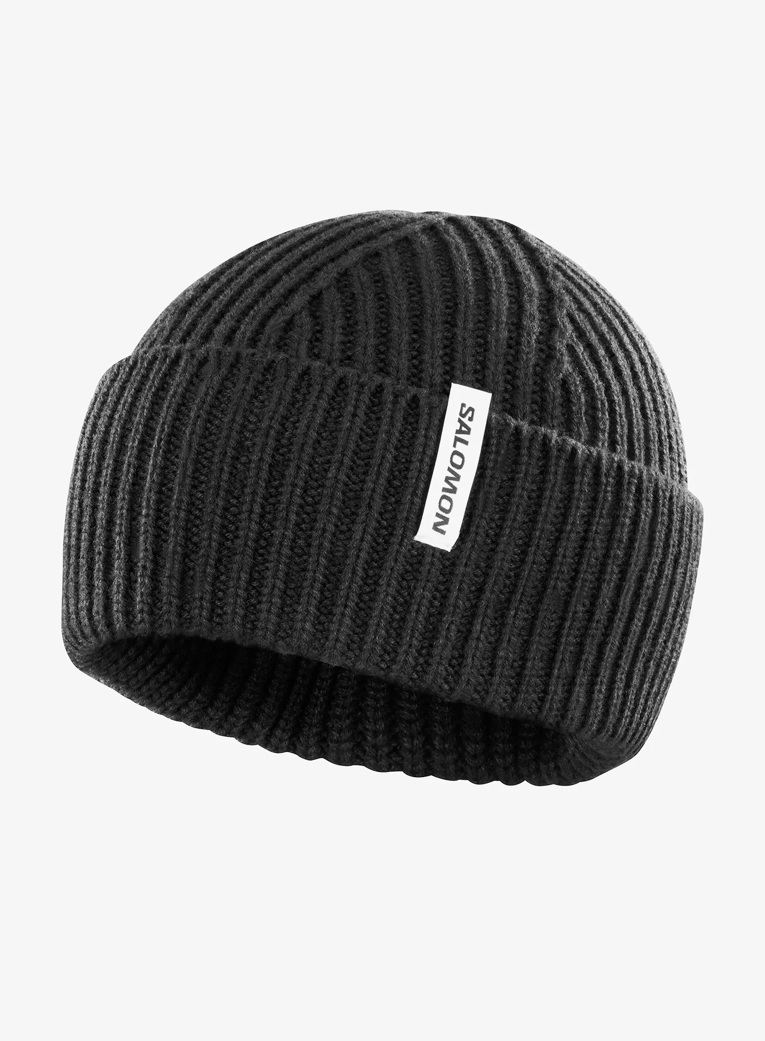 Шапка зимова Salomon Snowbird Beanie U - deep black