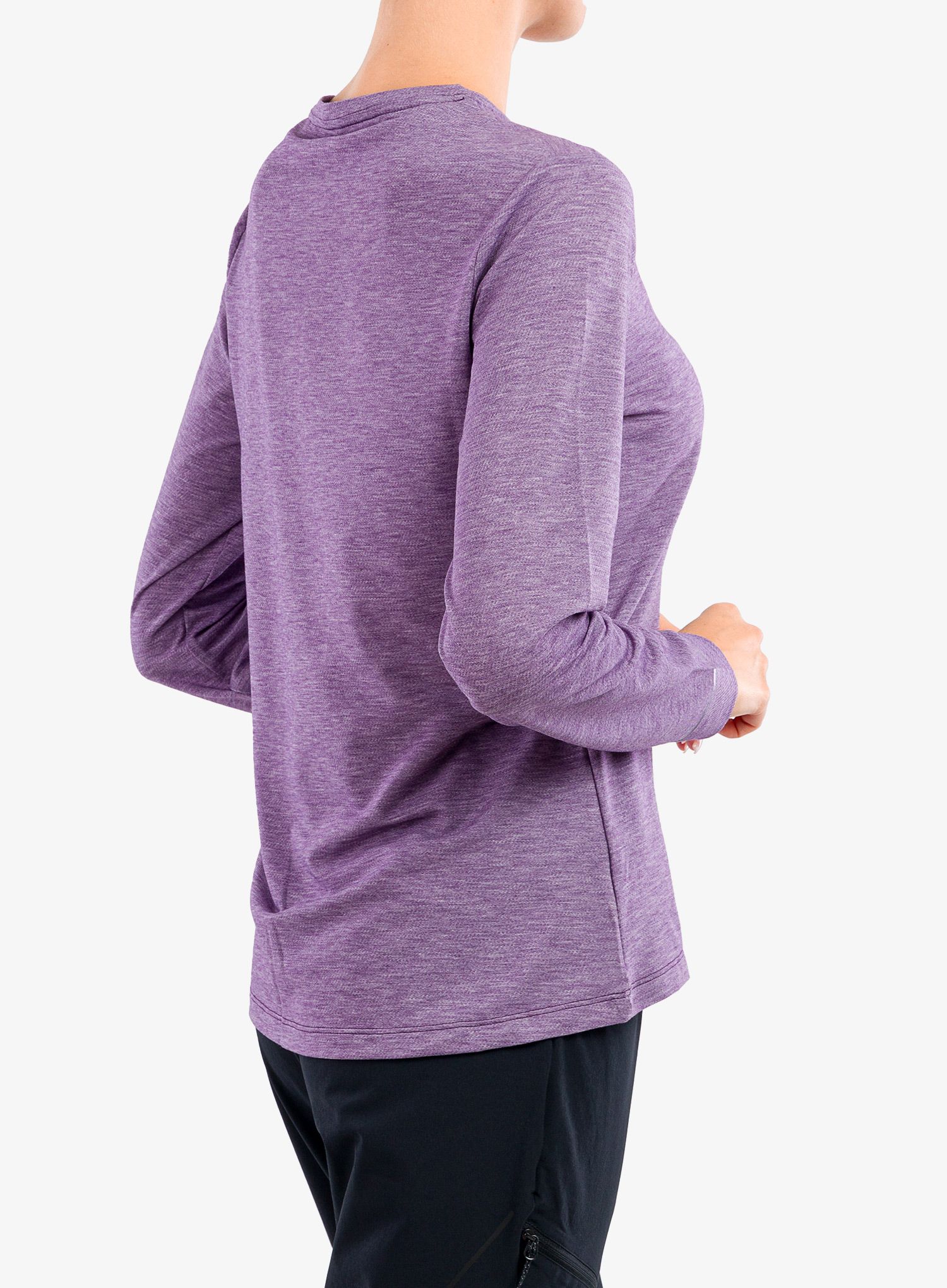 Лонгслів жіночий Salomon Sntial Tencel Ls Tee - crown jewel