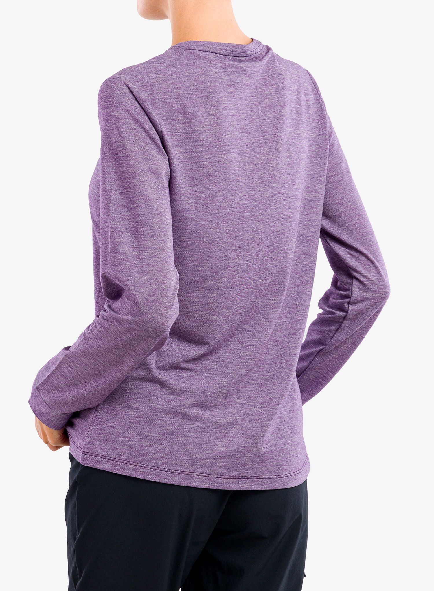 Лонгслів жіночий Salomon Sntial Tencel Ls Tee - crown jewel