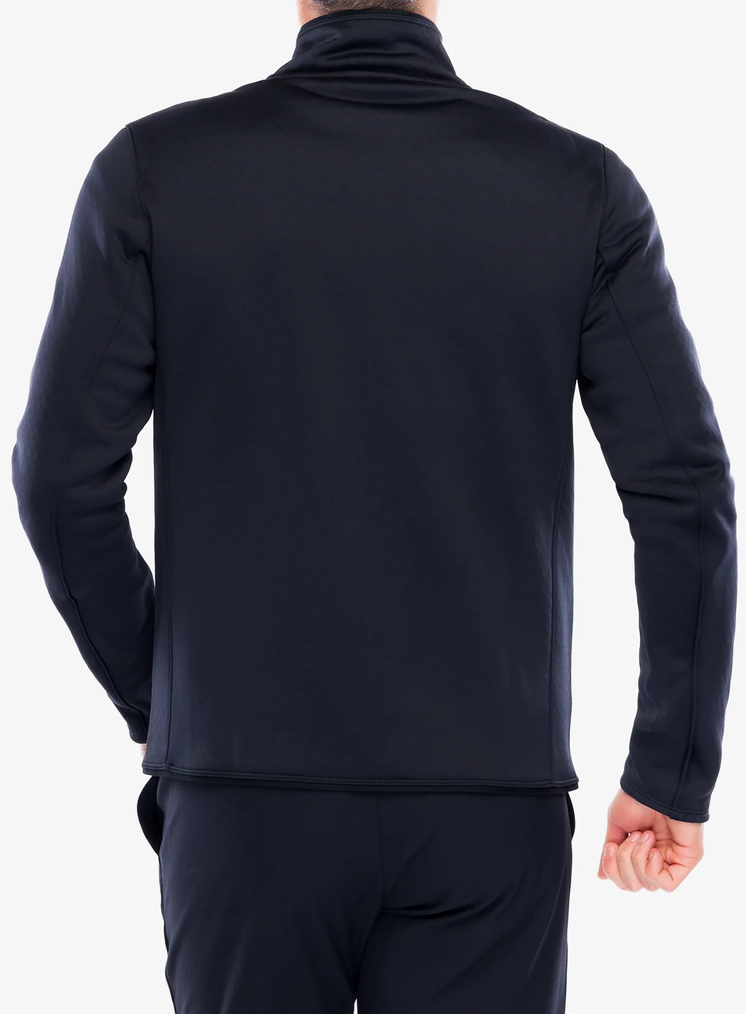 Кофта на замку Salomon Essential Warm Fz Mid - deep black