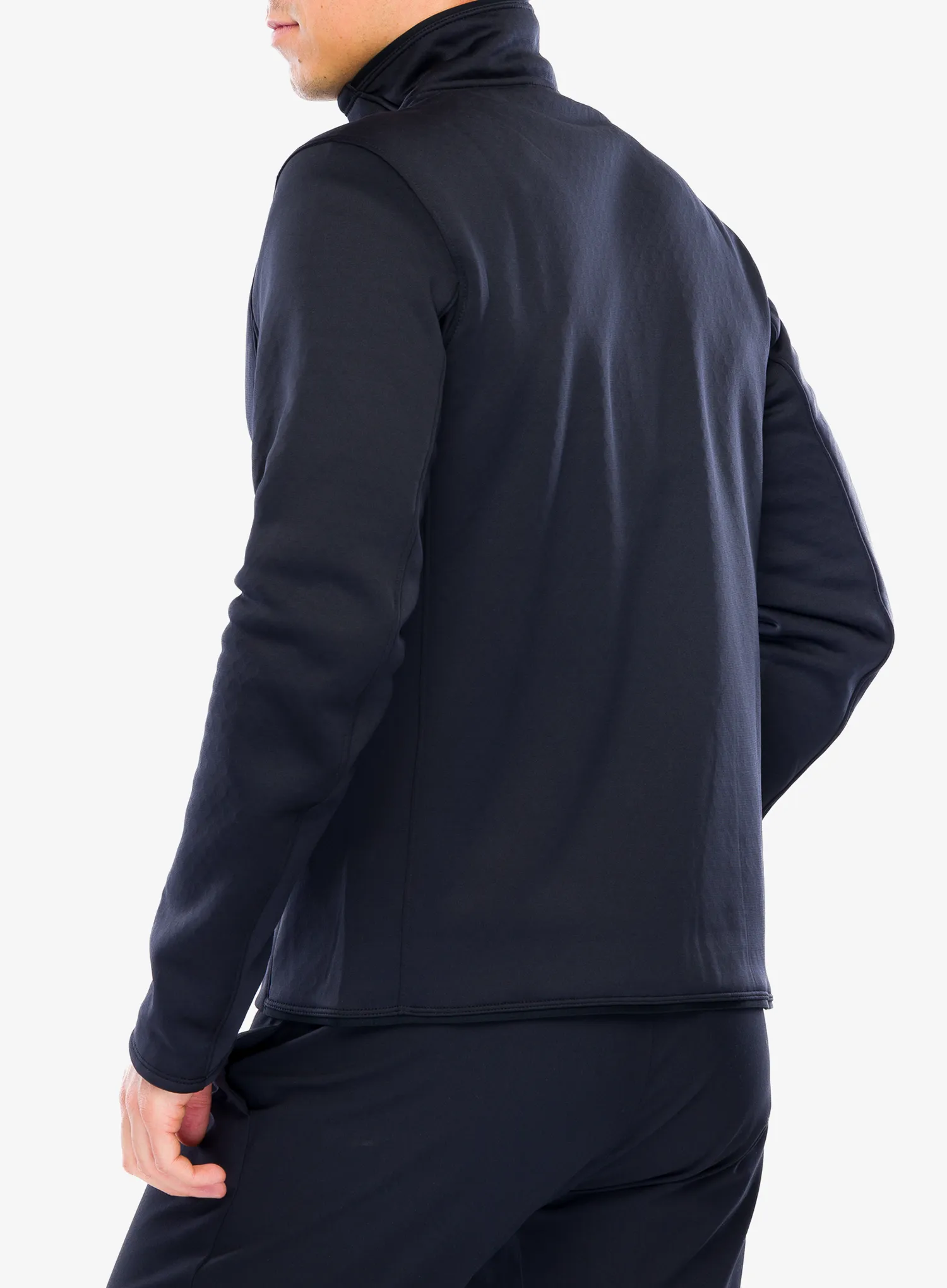 Кофта на замку Salomon Essential Warm Fz Mid - deep black
