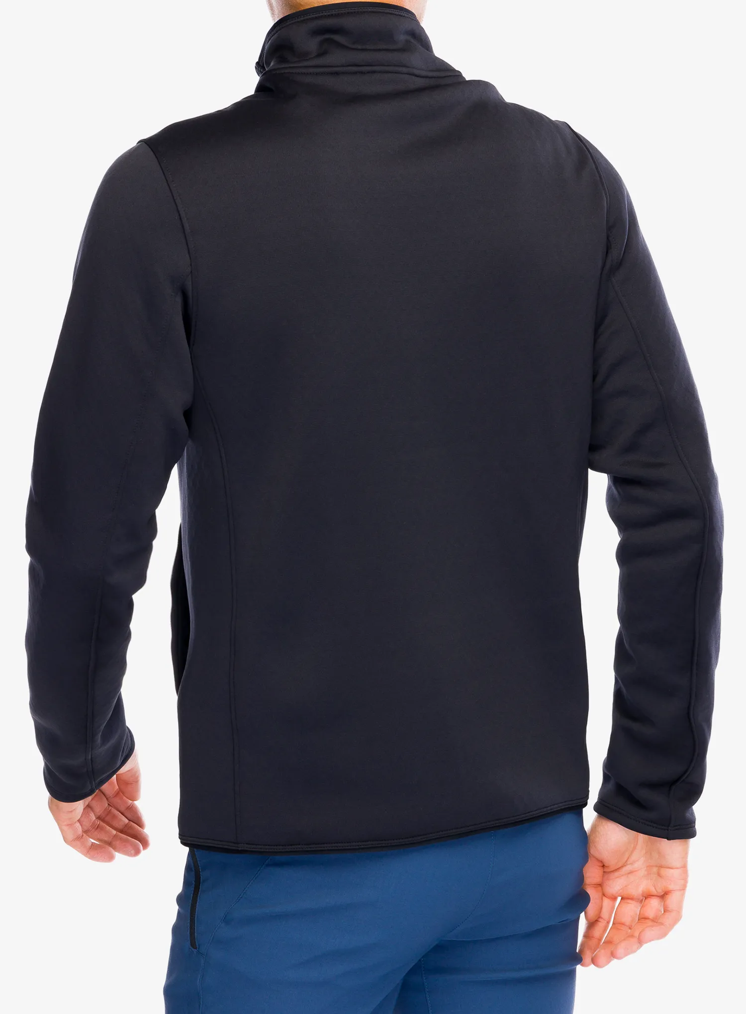 Кофта без каптура Salomon Essential Warm Hz Mid - deep black