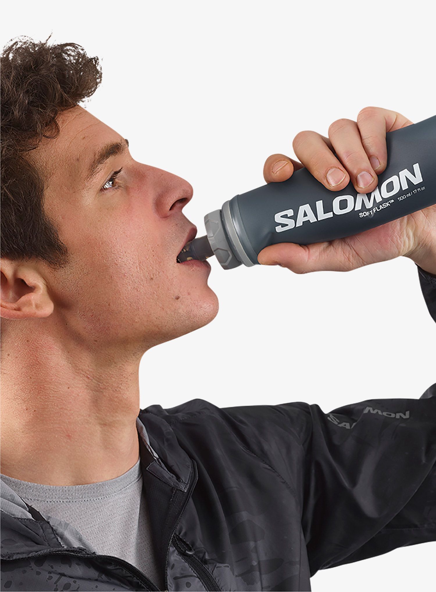 М'яка пляшка Salomon Softflask 500ml 42 - slate grey