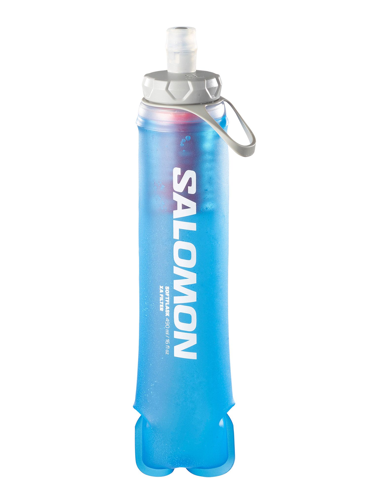 М'яка пляшка Salomon Softflask Xa Filter 490ml - clear blue