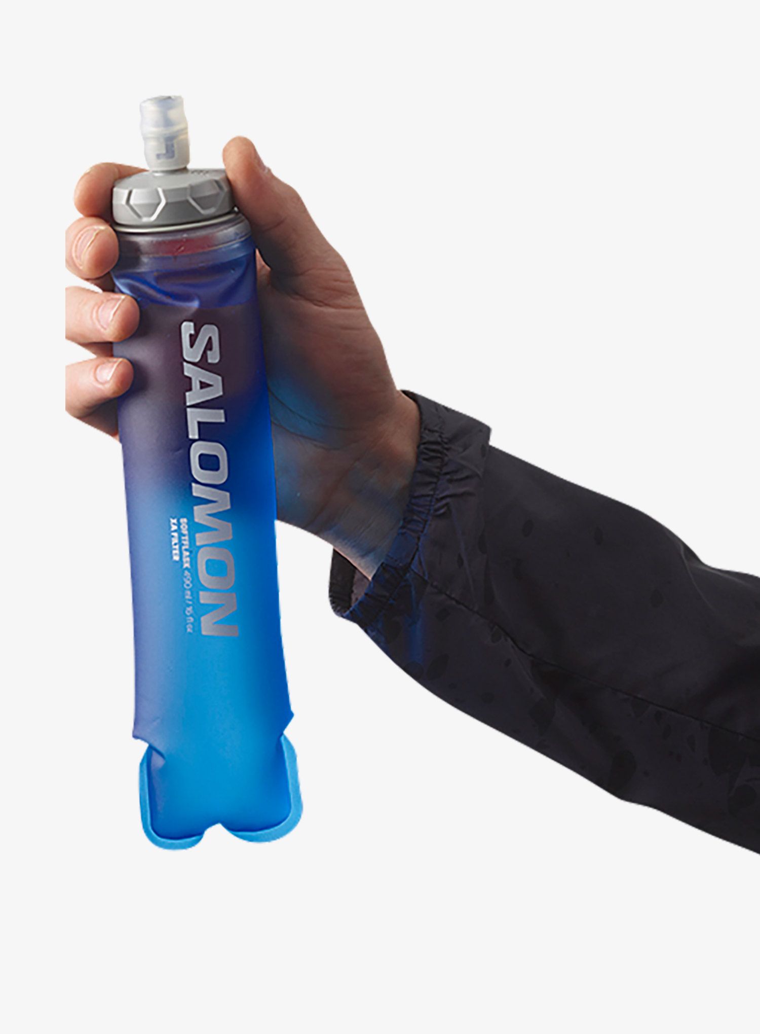 М'яка пляшка Salomon Softflask Xa Filter 490ml - clear blue